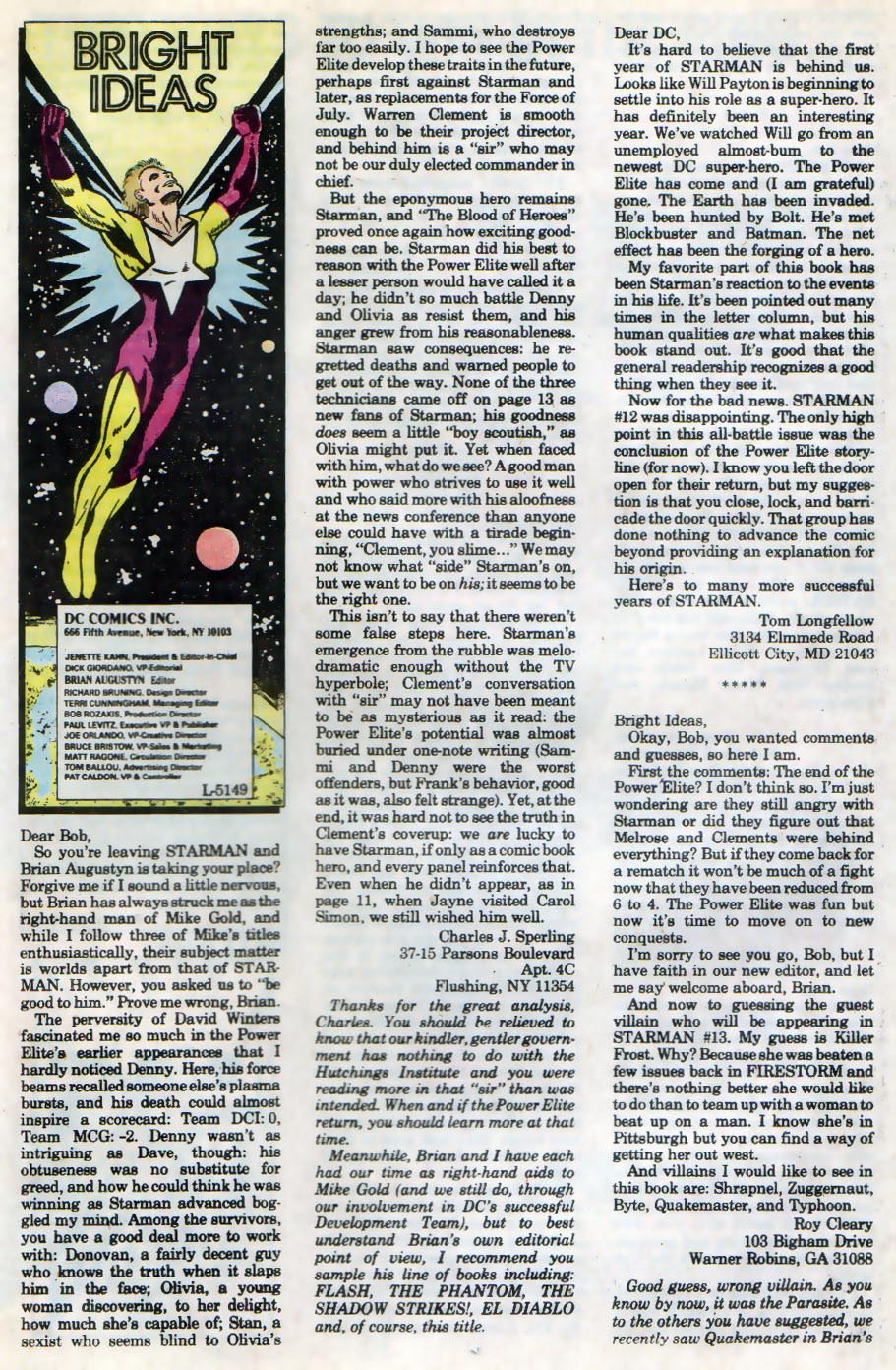 Read online Starman (1988) comic -  Issue #16 - 24