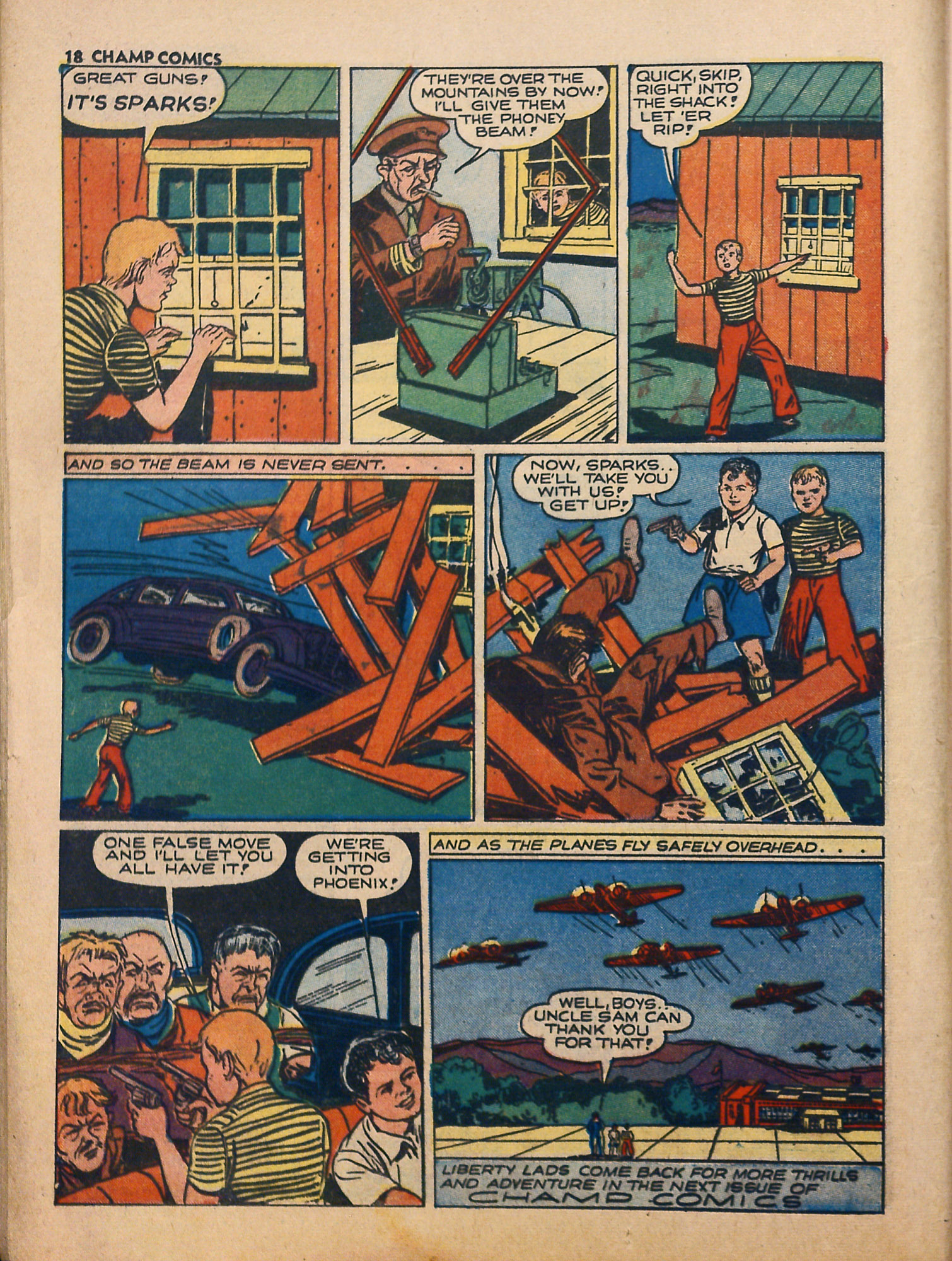 Read online Champ Comics comic -  Issue #14 - 20