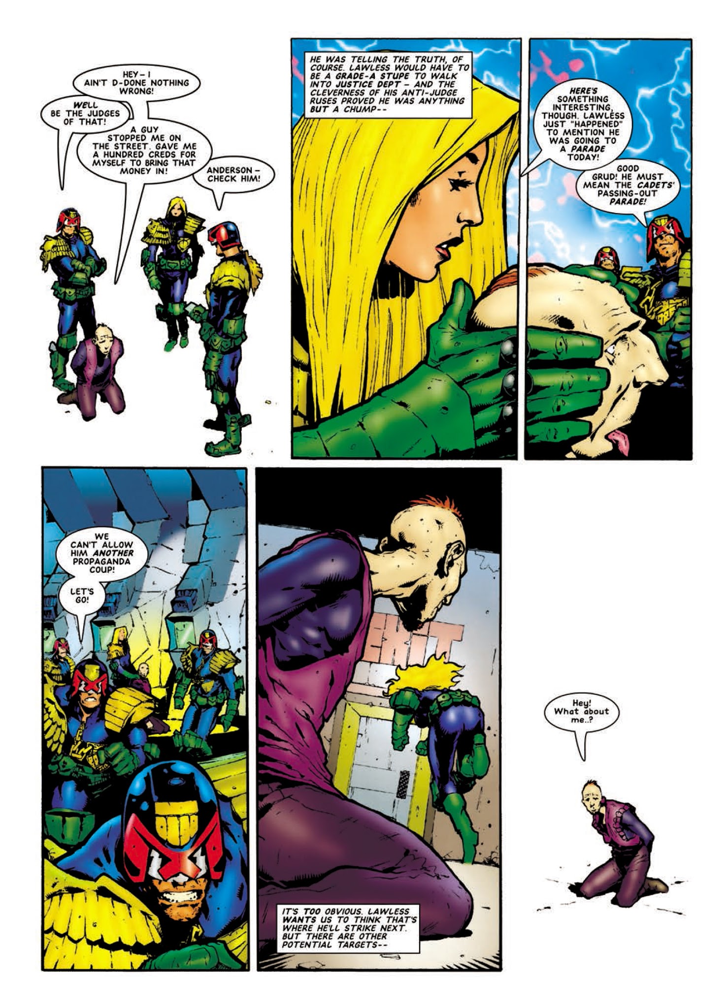 Read online Judge Anderson: The Psi Files comic -  Issue # TPB 3 - 256