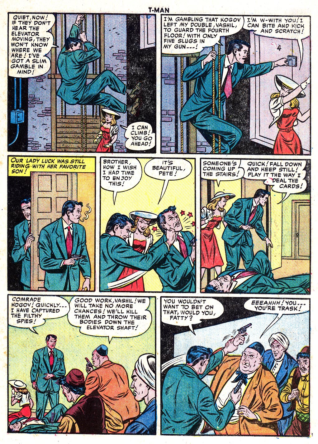 Read online T-Man: World Wide Trouble Shooter comic -  Issue #3 - 11