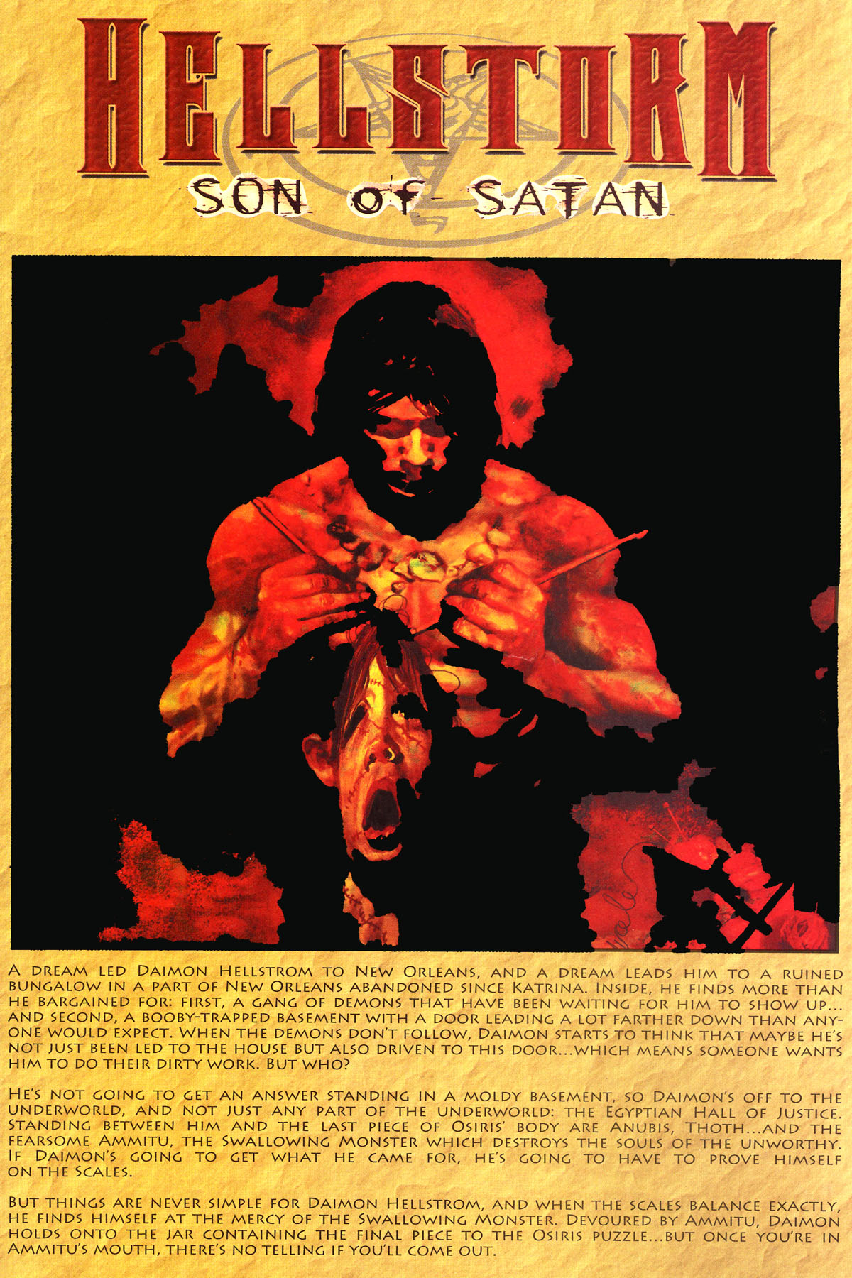 Read online Hellstorm: Son of Satan comic -  Issue #4 - 2