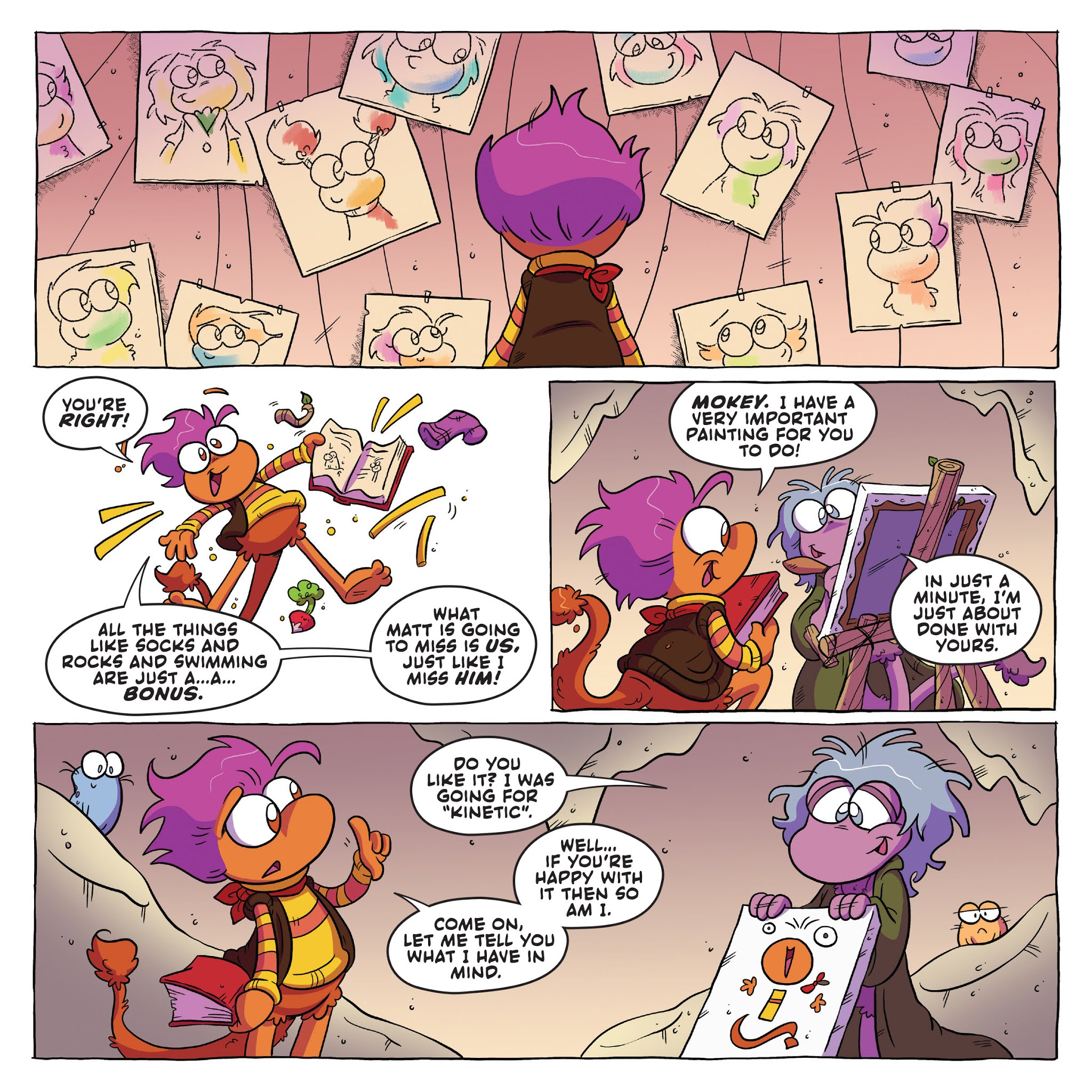 Read online Jim Henson's Fraggle Rock comic -  Issue #4 - 24
