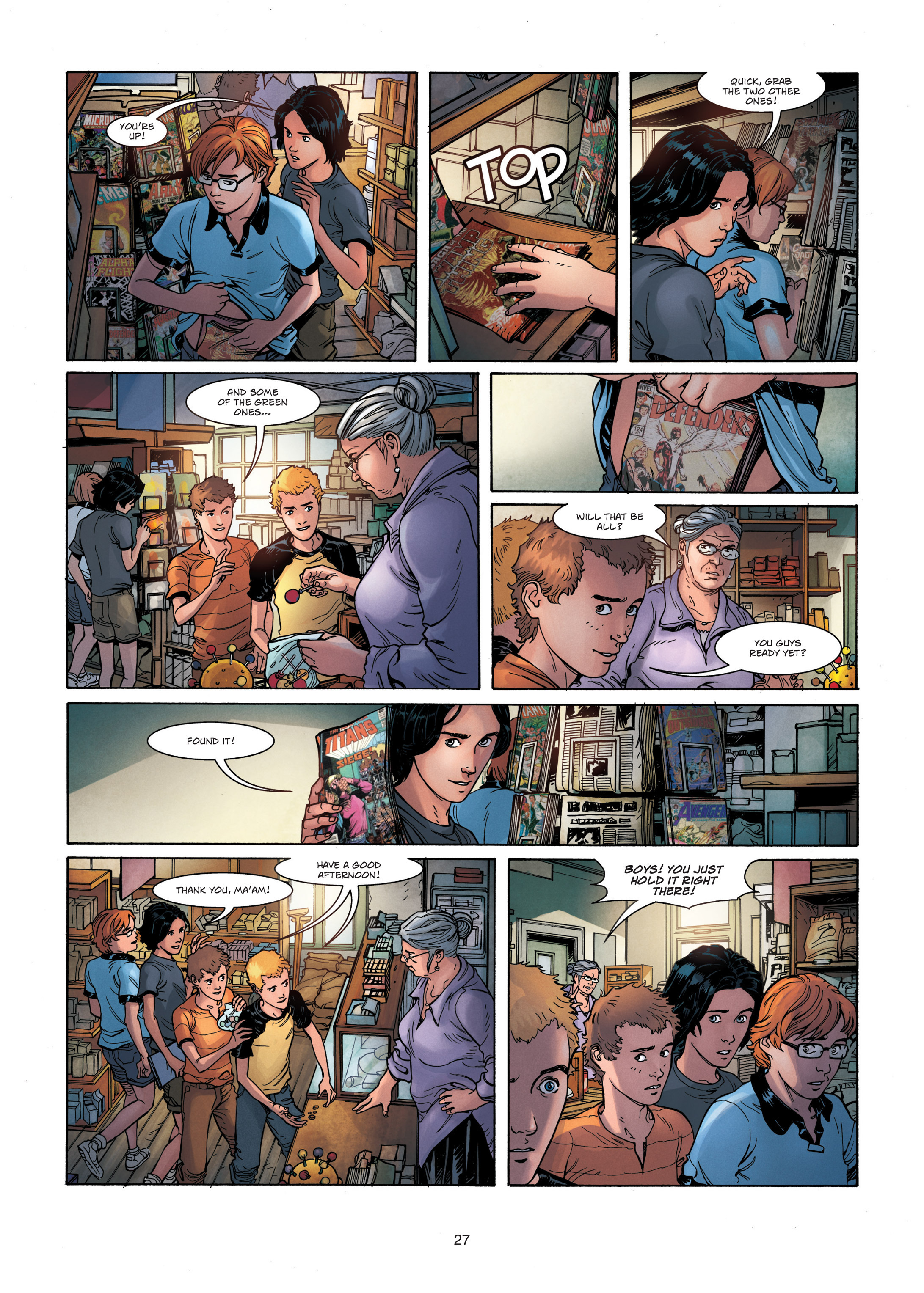 Read online Vigilantes comic -  Issue #1 - 27