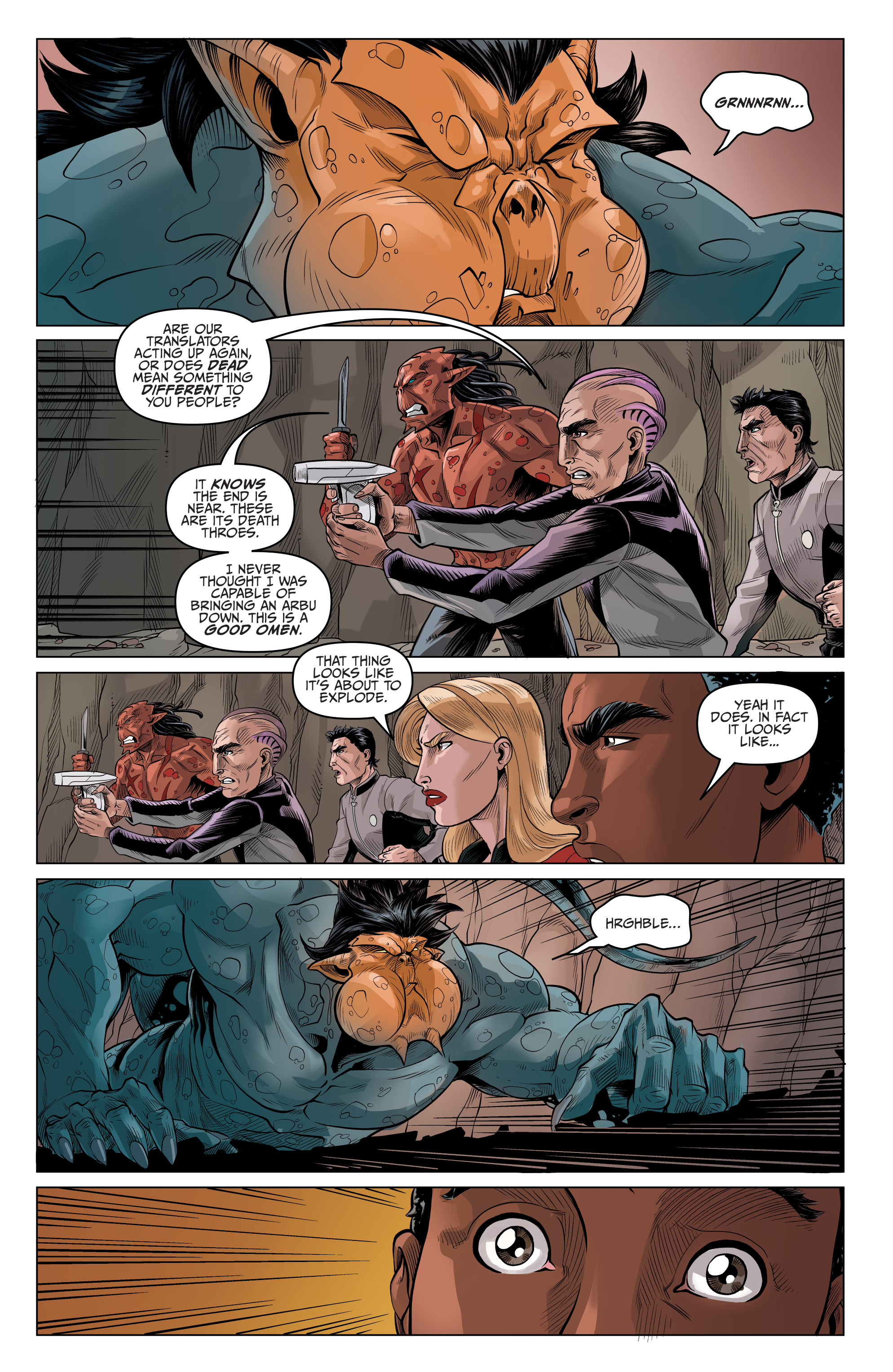 Read online Galaxy Quest: The Journey Continues comic -  Issue #3 - 20