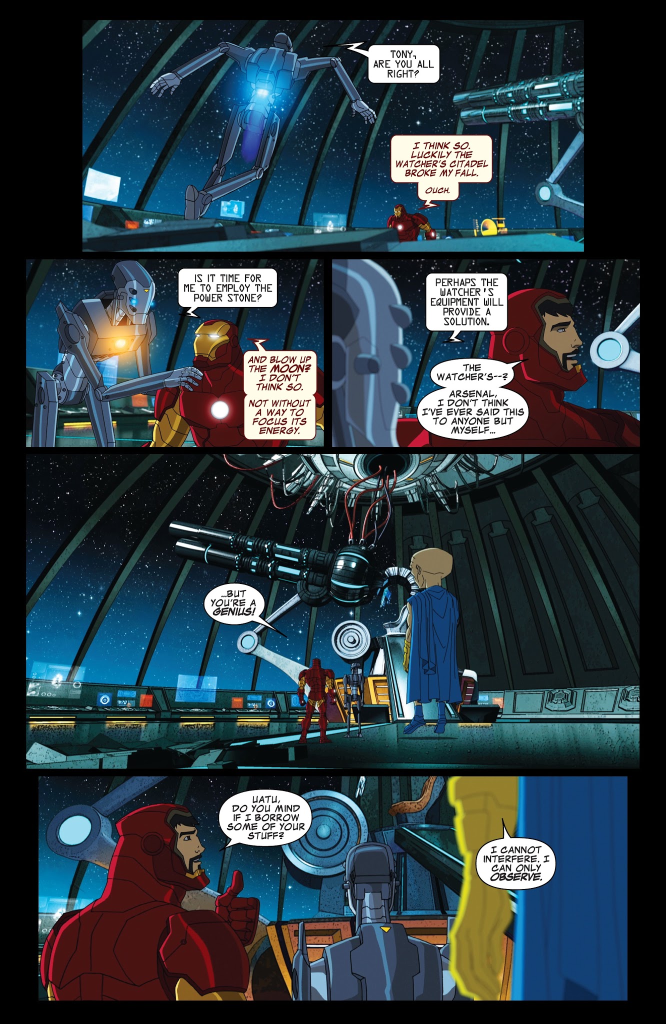 Read online Avengers vs. Thanos (2018) comic -  Issue # TPB - 35
