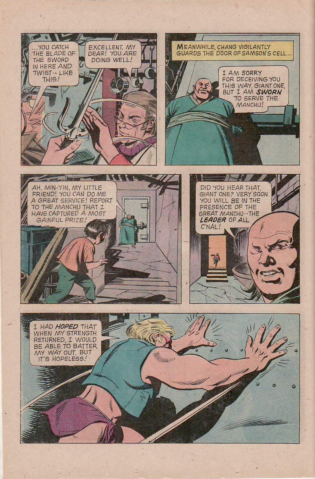 Read online Mighty Samson (1964) comic -  Issue #24 - 12