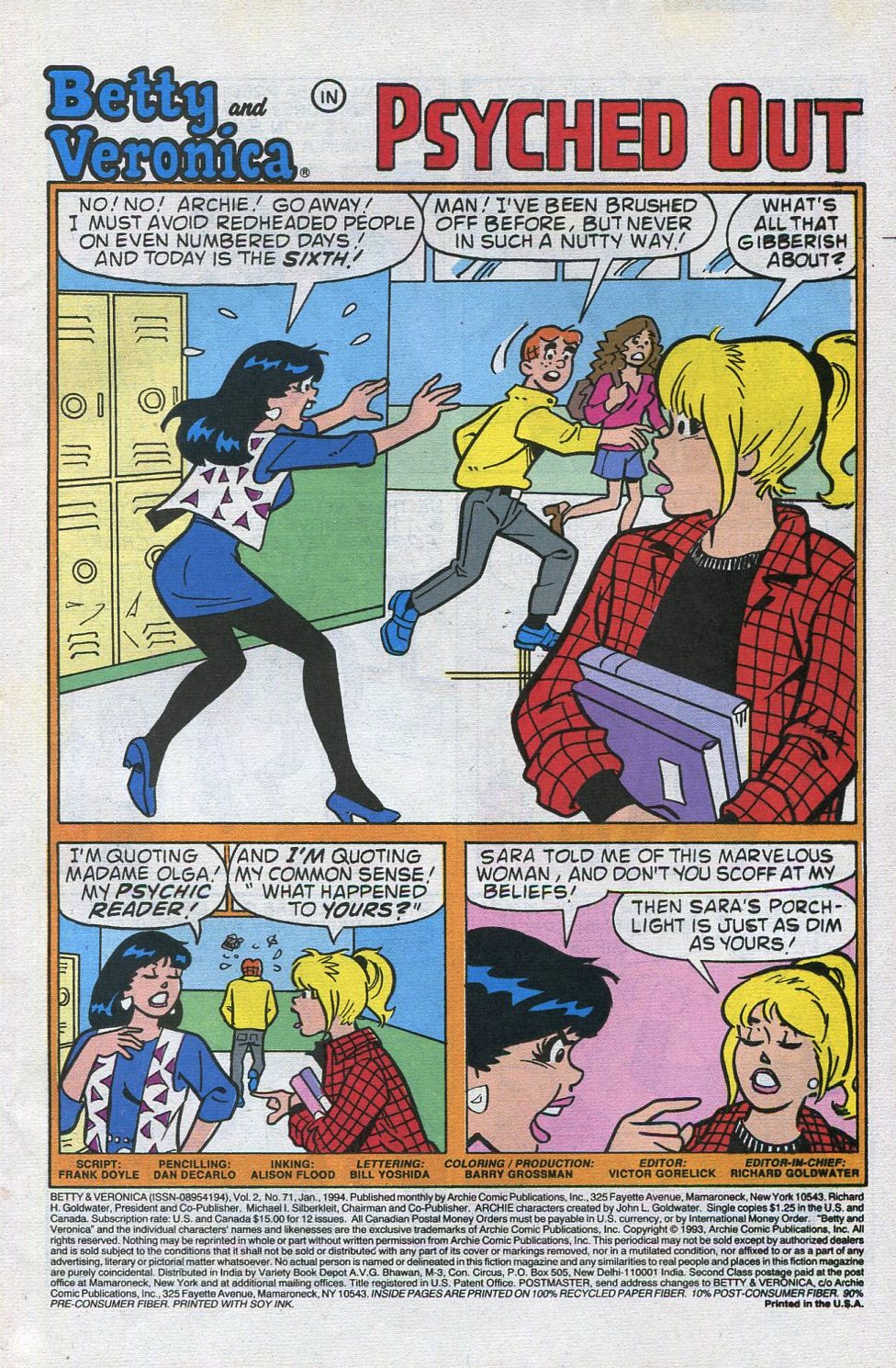 Read online Betty and Veronica (1987) comic -  Issue #71 - 3