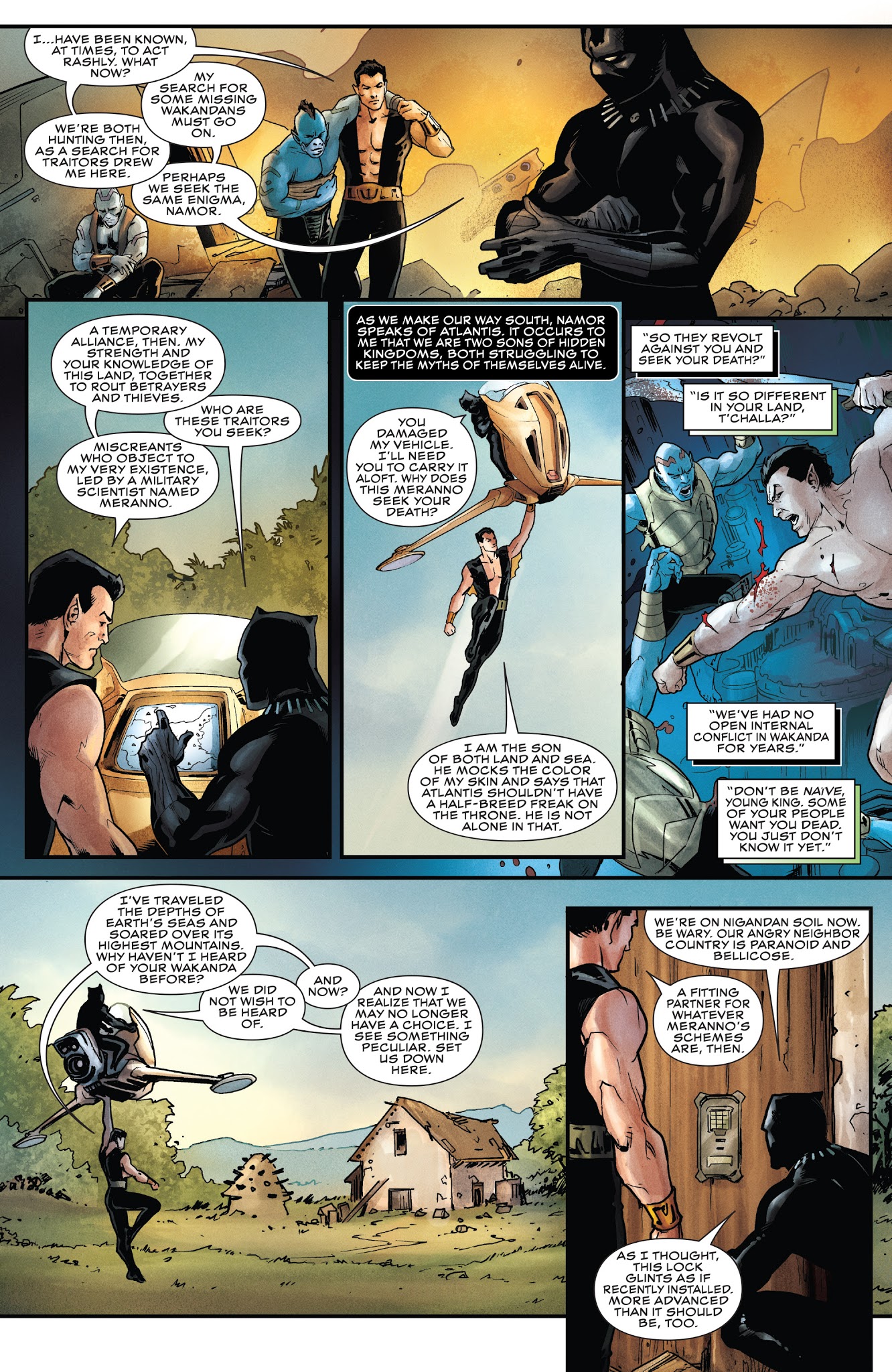 Read online Rise of the Black Panther comic -  Issue #2 - 19