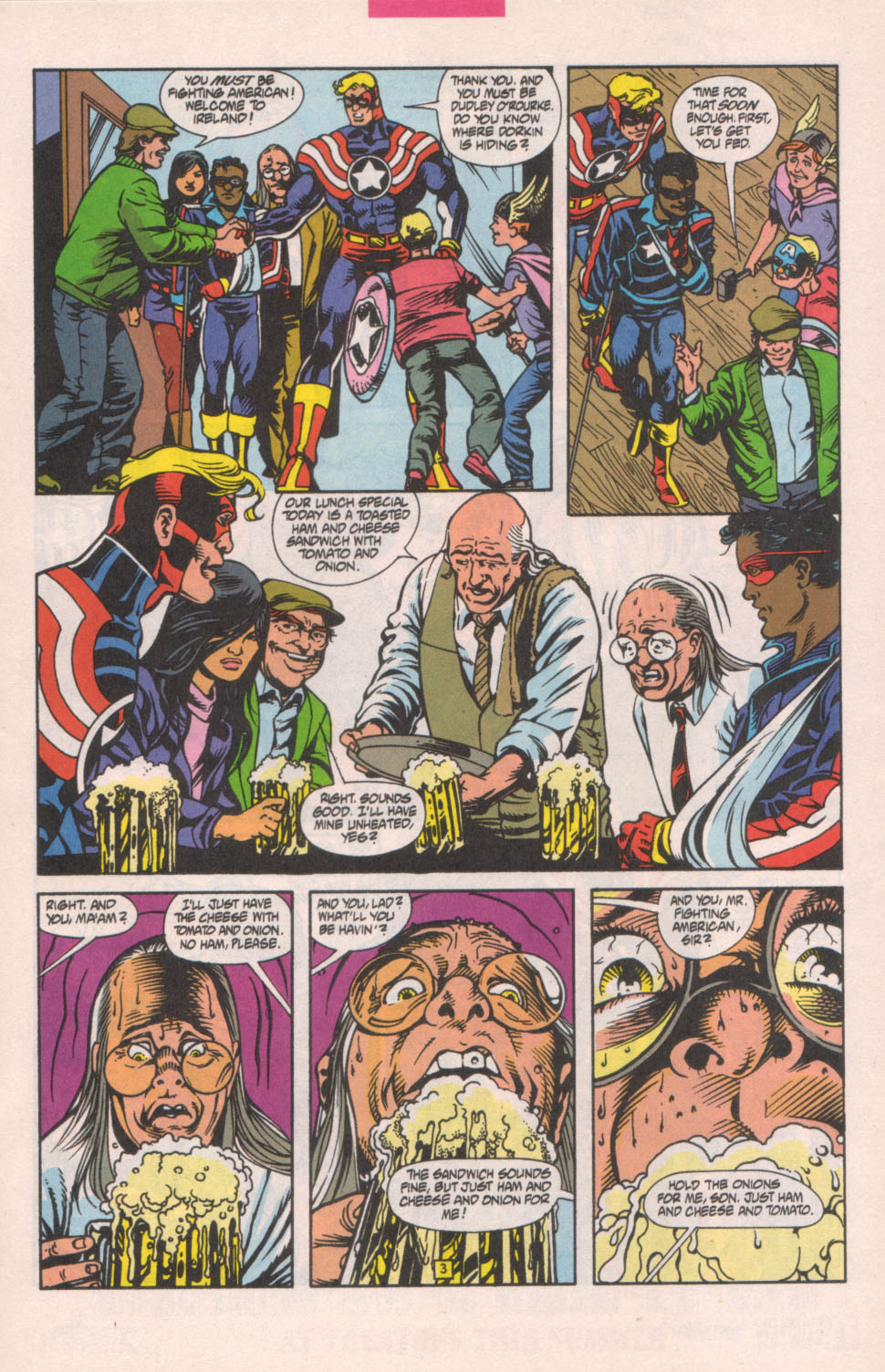 Read online Fighting American (1994) comic -  Issue #6 - 4