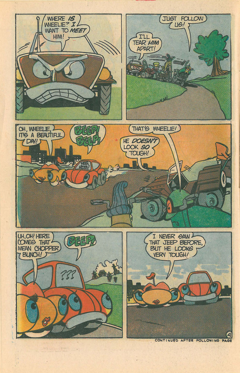 Read online Wheelie and the Chopper Bunch comic -  Issue #5 - 6