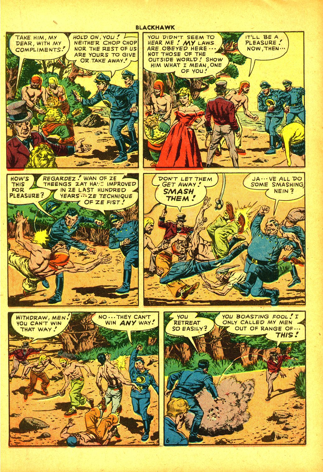 Read online Blackhawk (1957) comic -  Issue #18 - 8