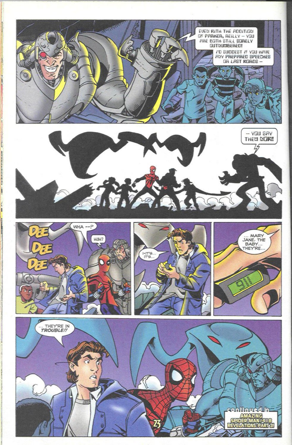 Read online The Sensational Spider-Man (1996) comic -  Issue #11 - 24