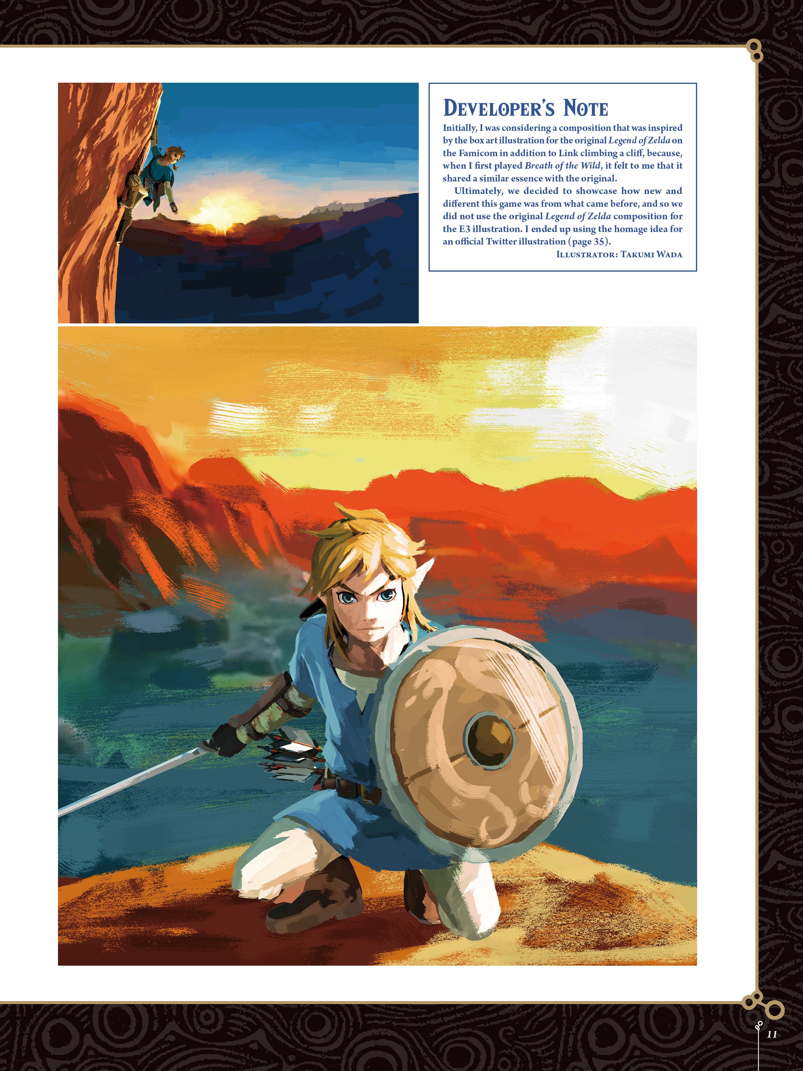 Read online The Legend of Zelda: Breath of the Wild–Creating A Champion comic -  Issue # TPB (Part 1) - 11