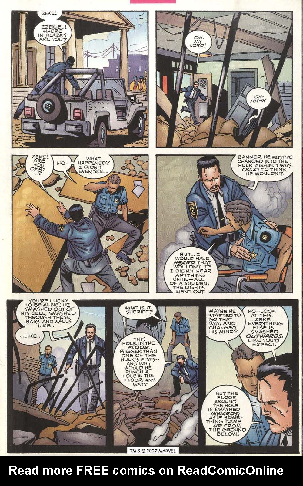 Read online Hulk (1999) comic -  Issue #4 - 21