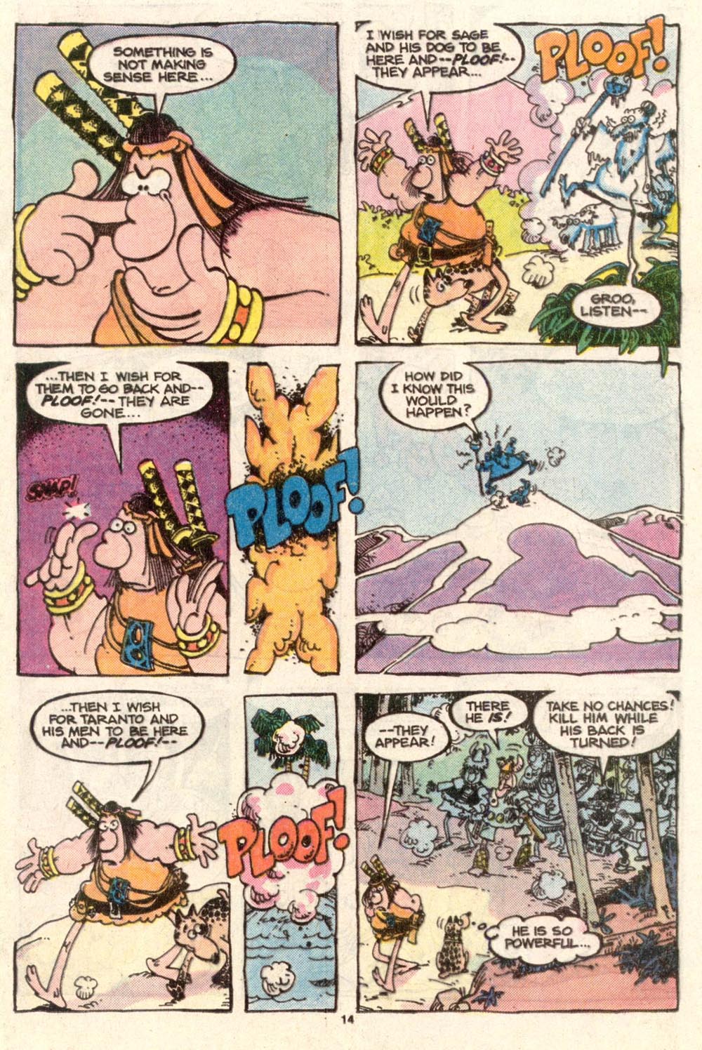 Read online Sergio Aragonés Groo the Wanderer comic -  Issue #35 - 15