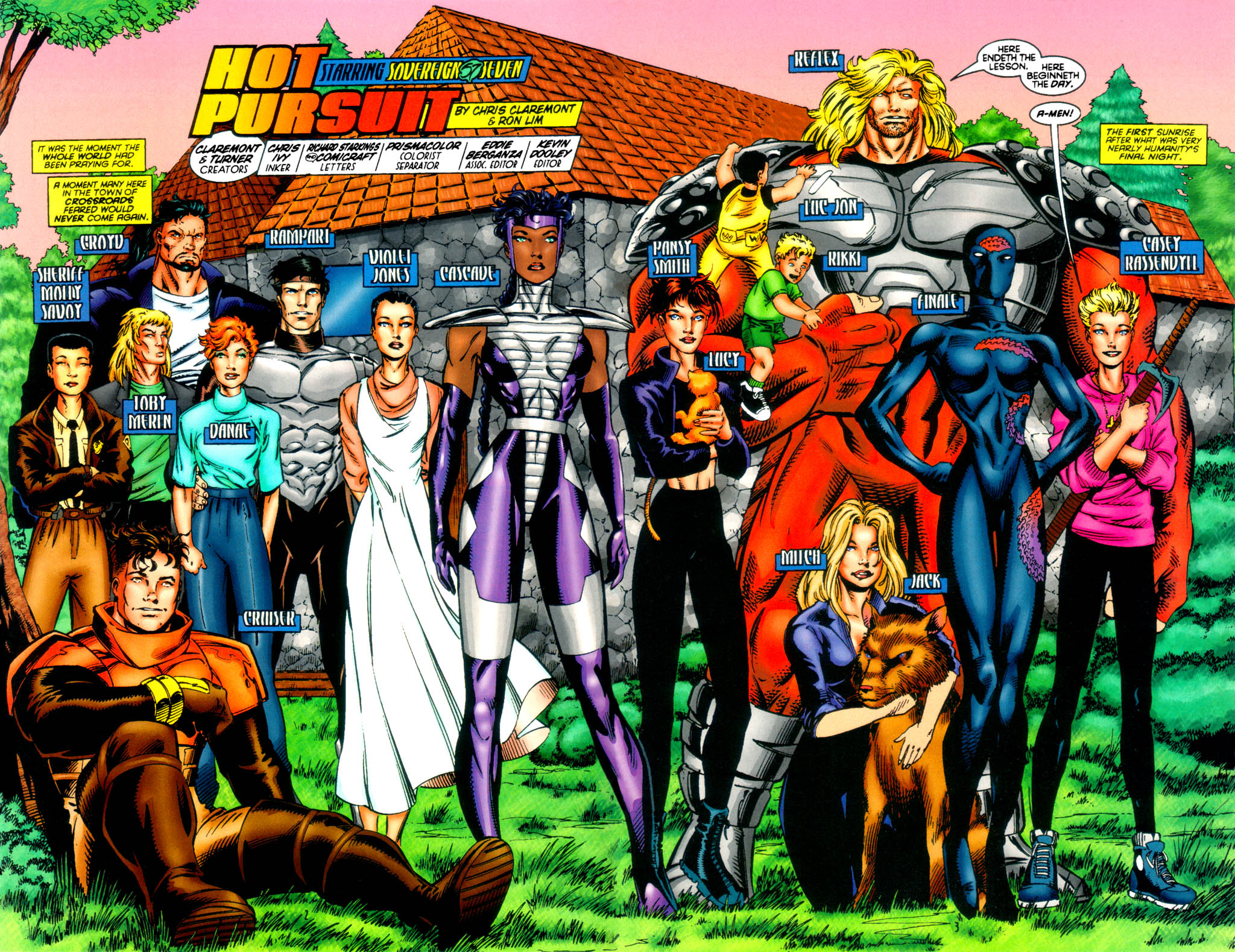 Read online Sovereign Seven comic -  Issue #17 - 3