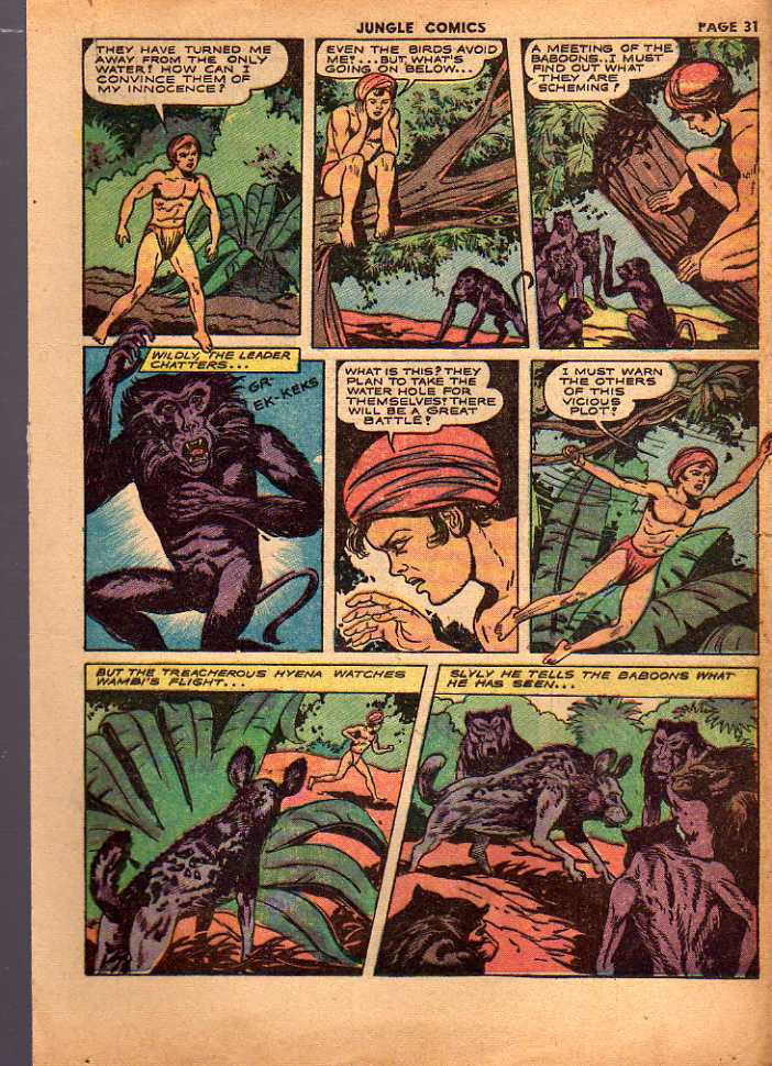 Read online Jungle Comics comic -  Issue #41 - 33