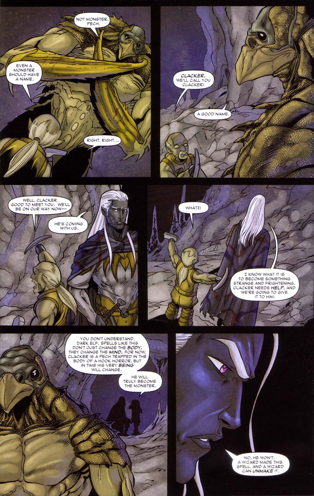 Read online Forgotten Realms: Exile comic -  Issue #2 - 35