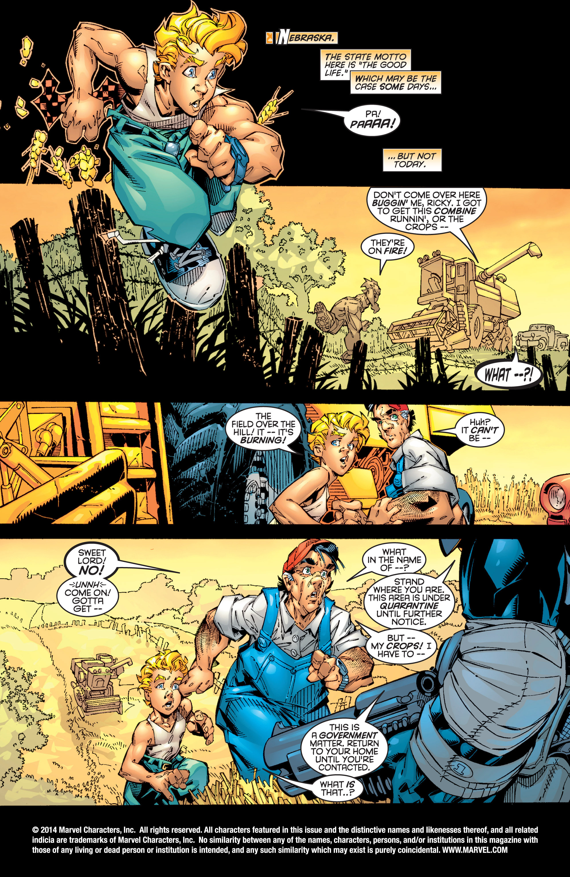 Read online Uncanny X-Men (1963) comic -  Issue #362 - 2