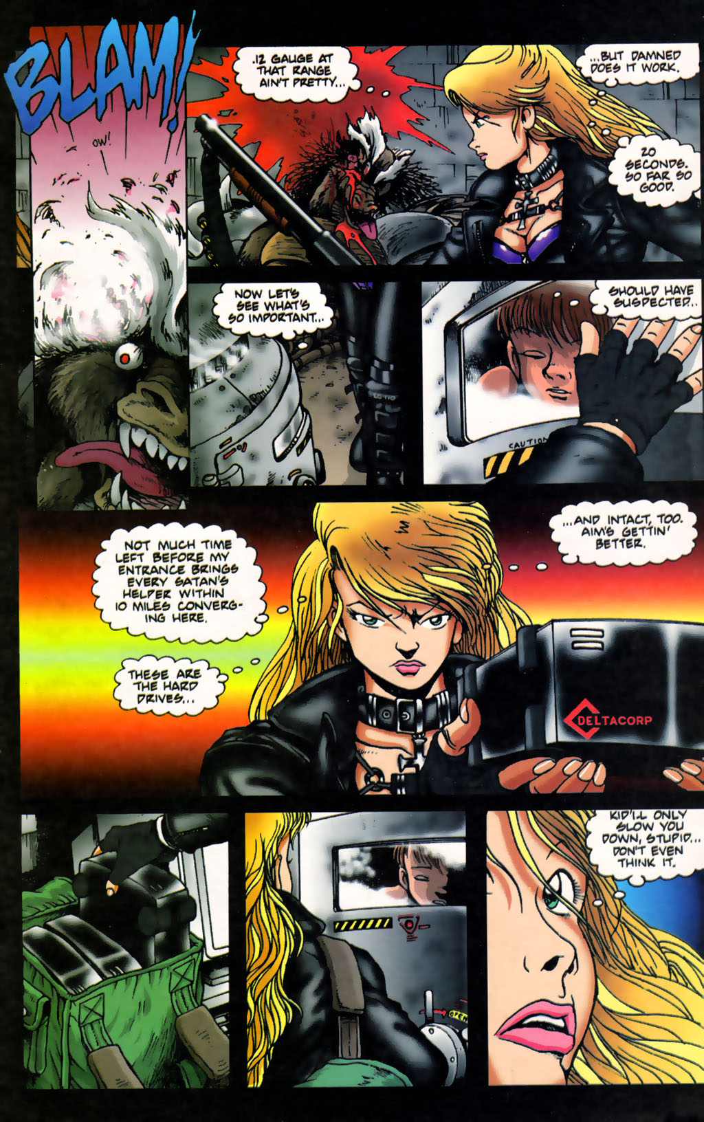Read online Warrior Nun Areala (1994) comic -  Issue #1 - 20