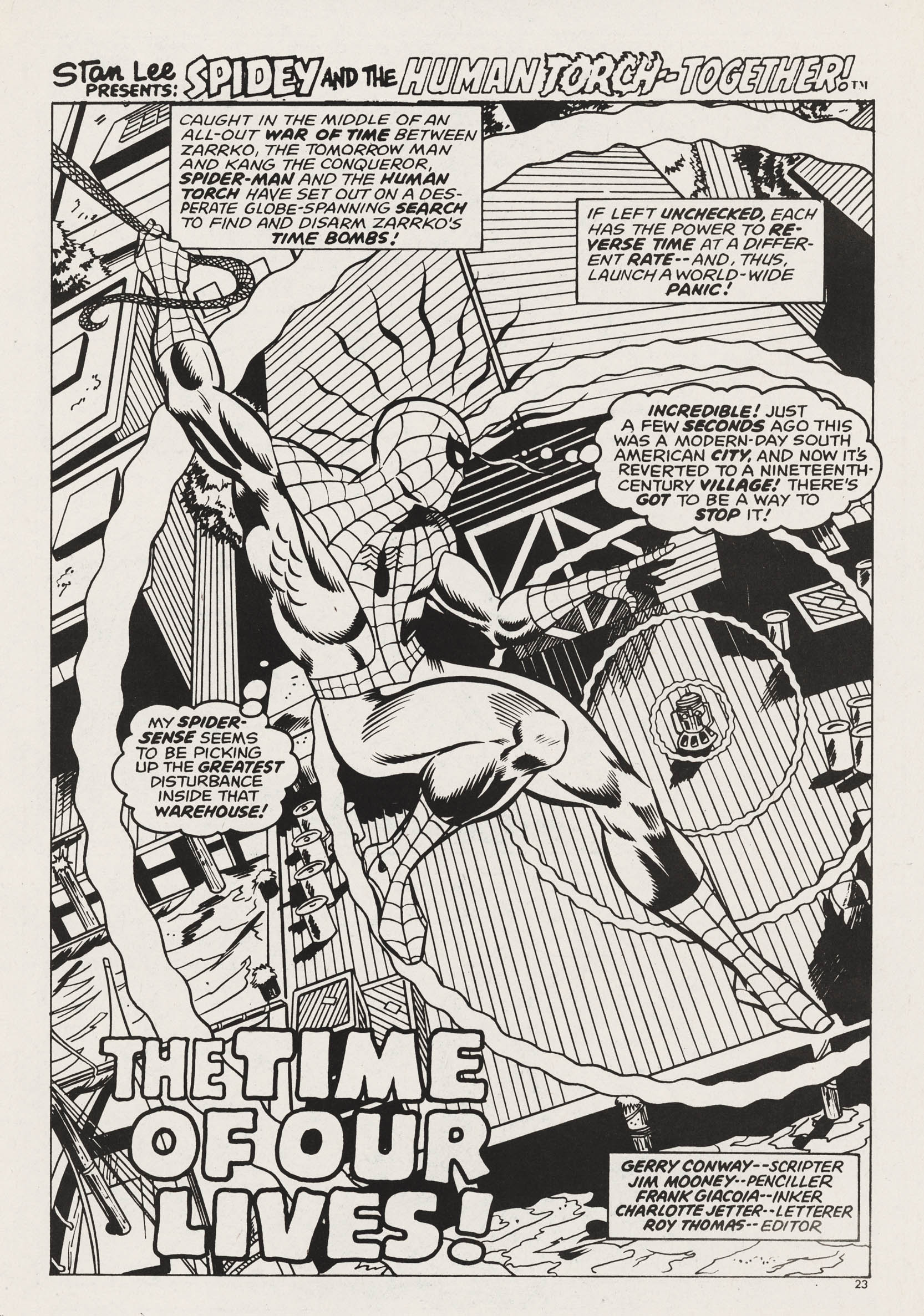 Read online Captain Britain (1976) comic -  Issue #29 - 23