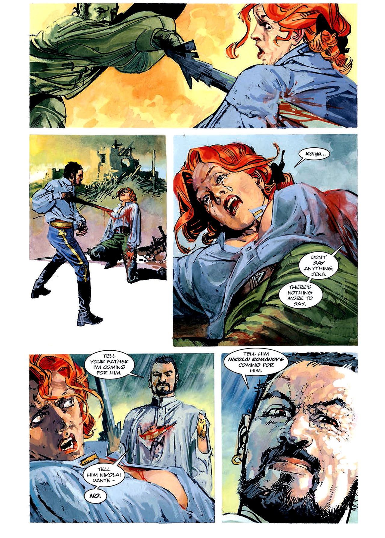 Read online Nikolai Dante comic -  Issue # TPB 4 - 99