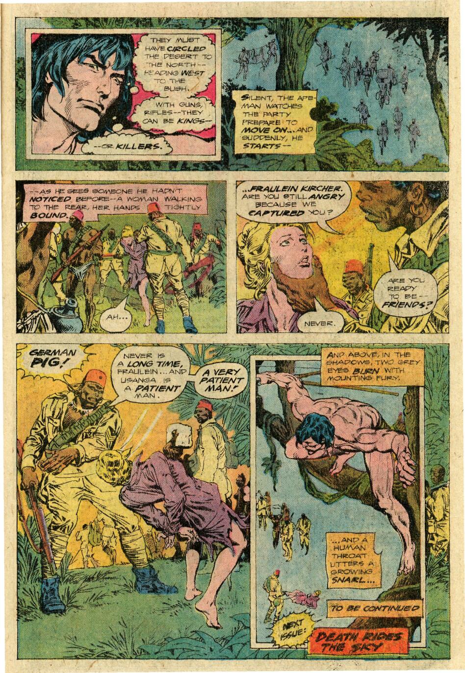 Read online Tarzan (1972) comic -  Issue #253 - 21
