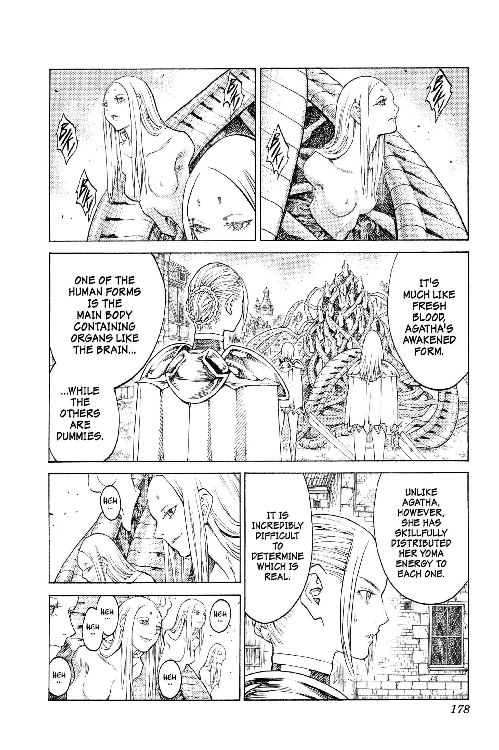 Read online Claymore comic -  Issue #23 - 162