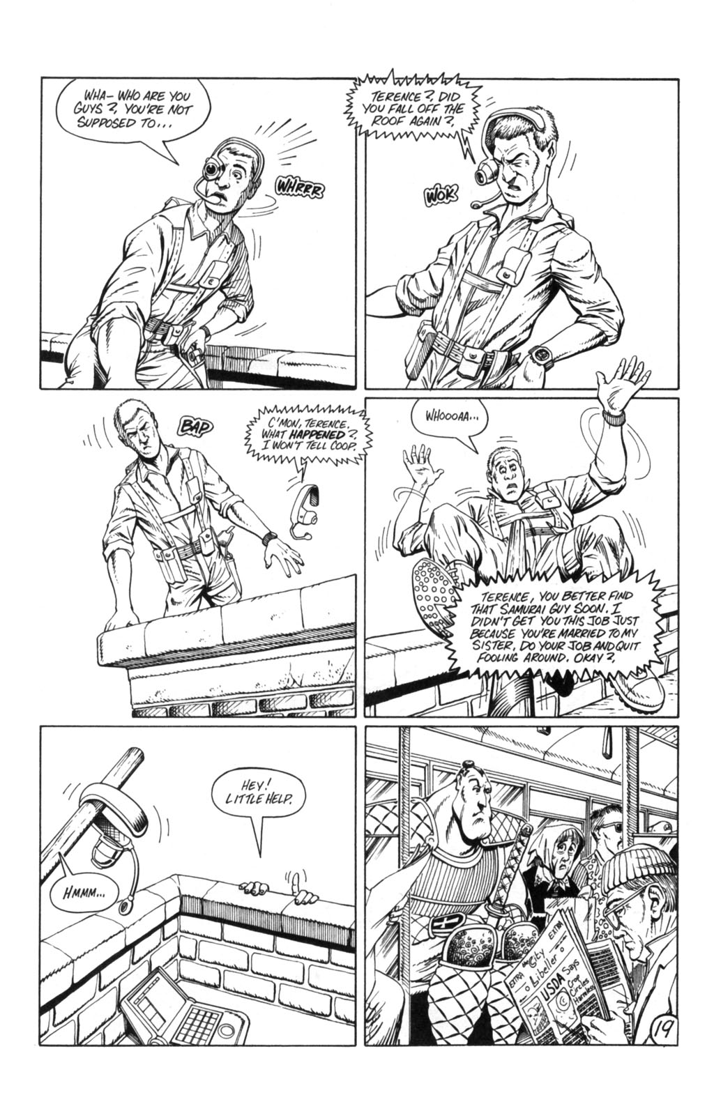 Read online Paul the Samurai (1992) comic -  Issue #1 - 21