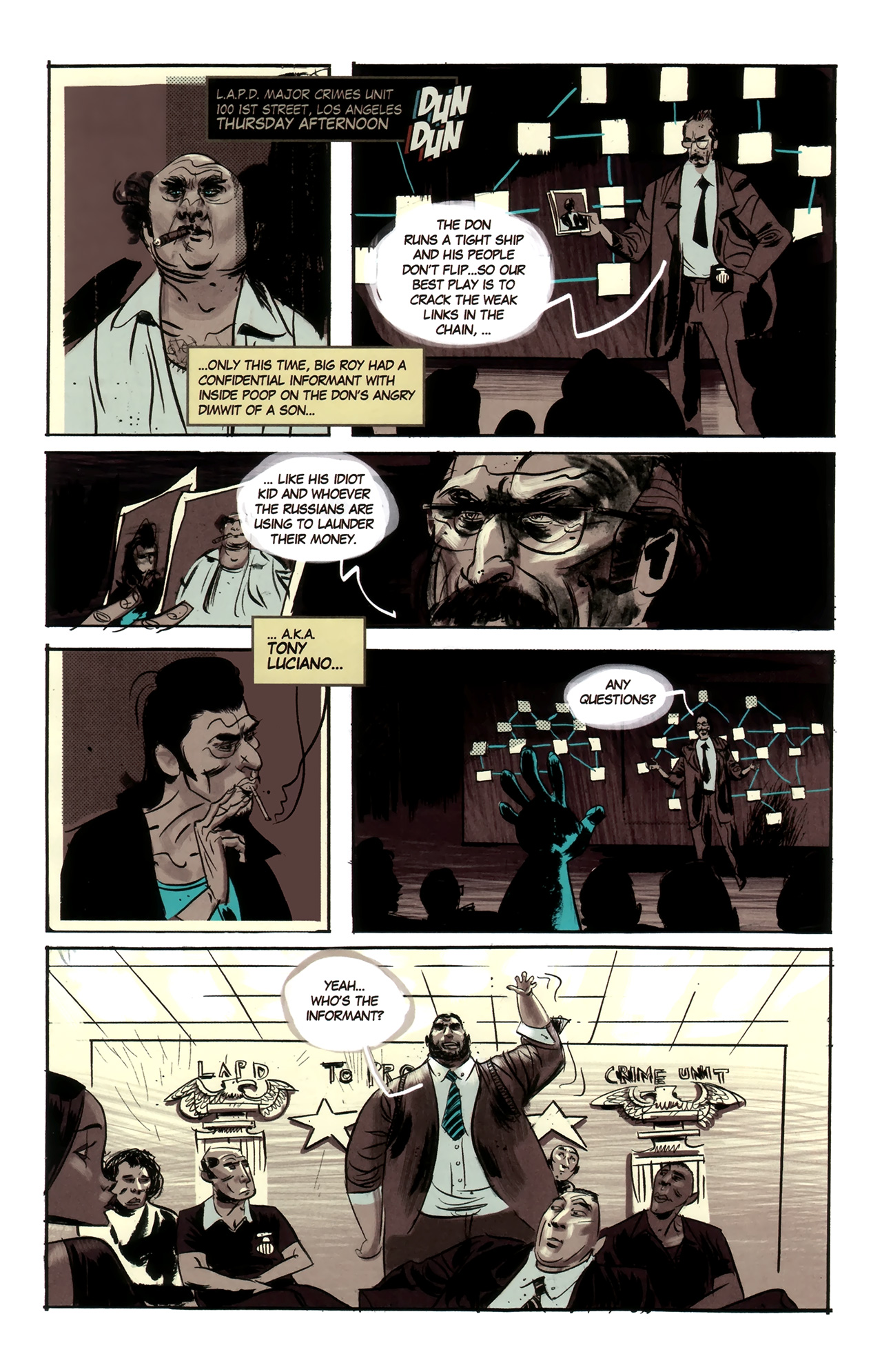 Read online Blue Estate comic -  Issue #1 - 13