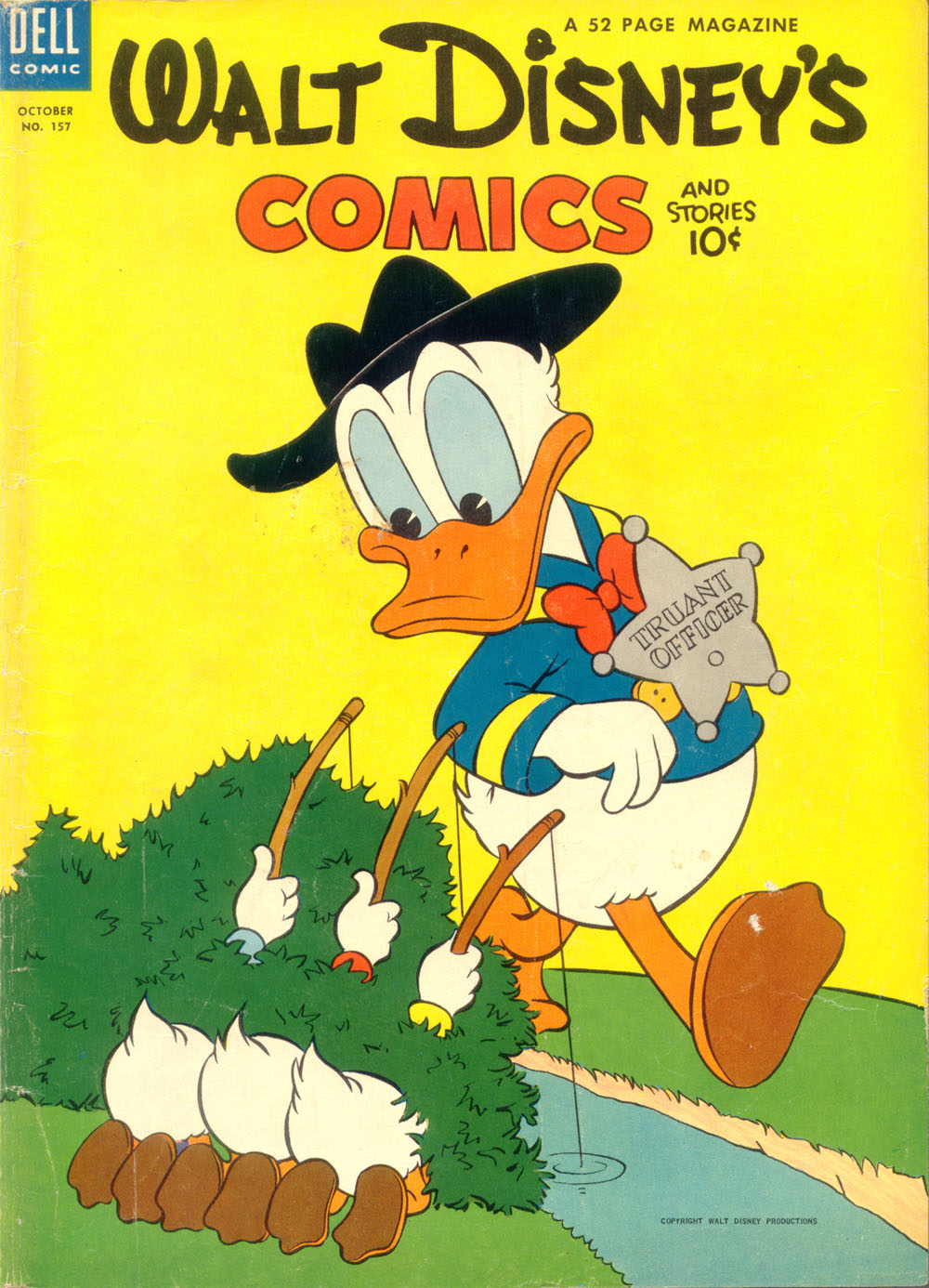 Read online Walt Disney's Comics and Stories comic -  Issue #157 - 1