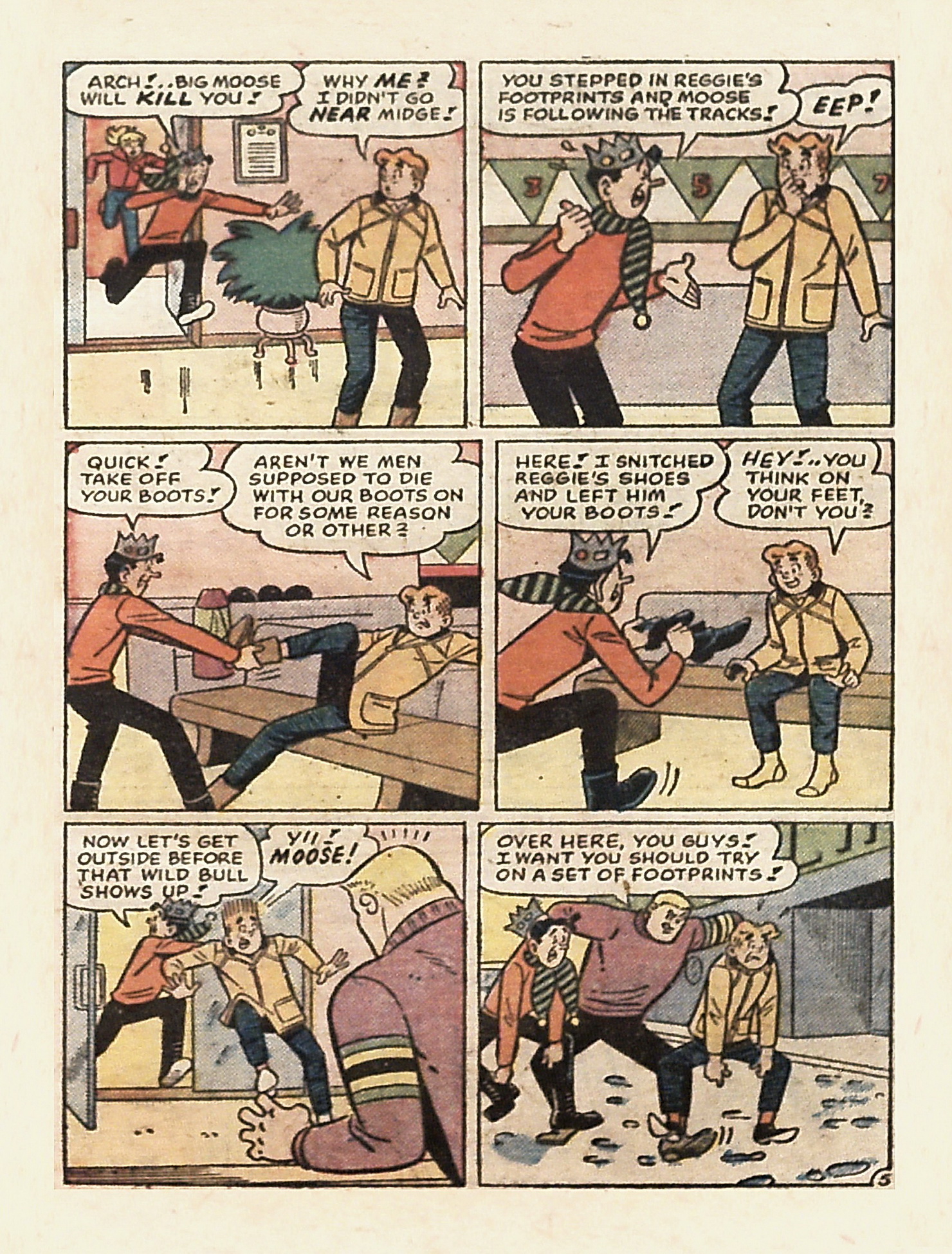 Read online Archie...Archie Andrews, Where Are You? Digest Magazine comic -  Issue #1 - 7
