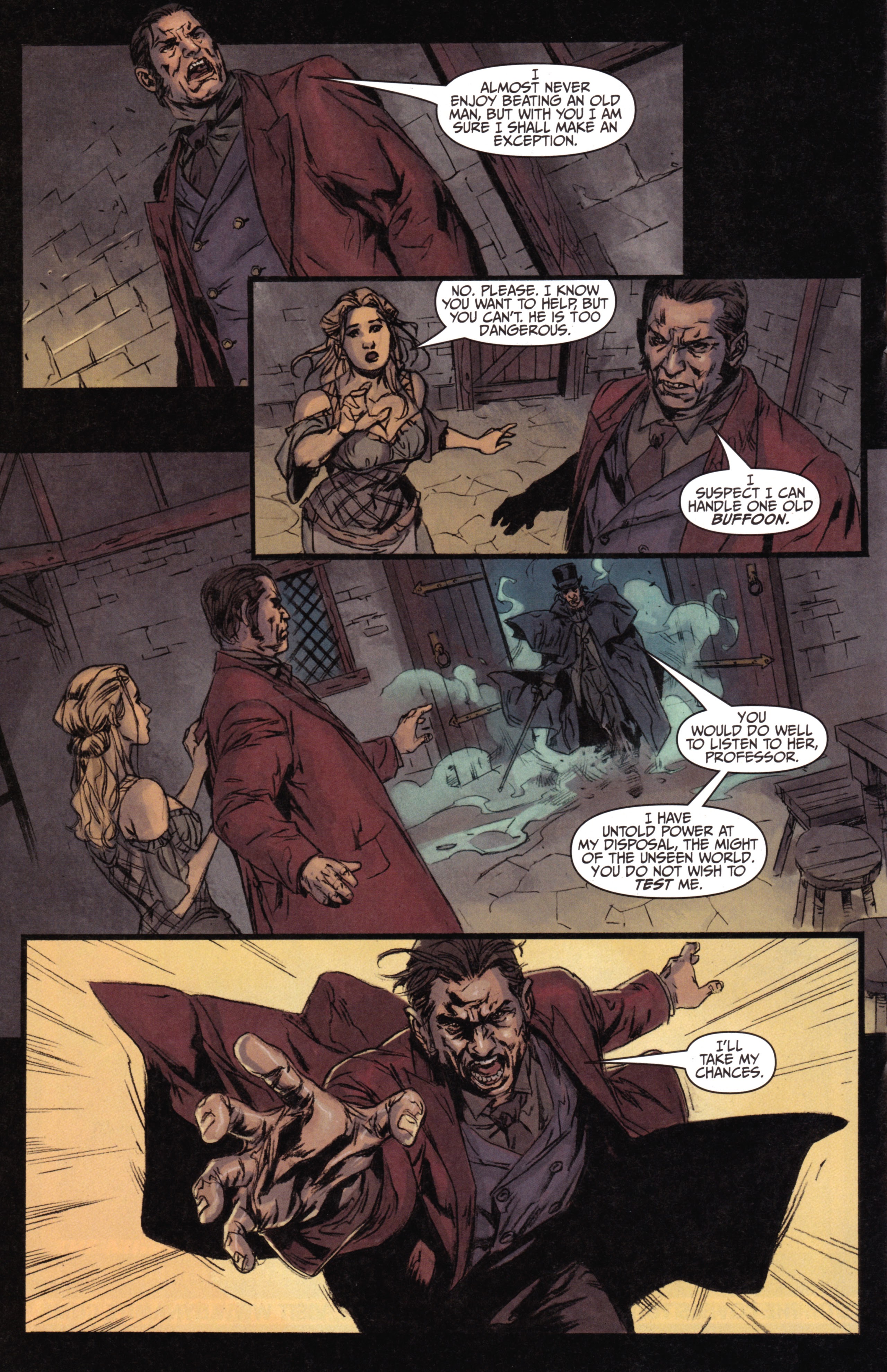 Read online Sherlock Holmes: Moriarty Lives comic -  Issue #1 - 19