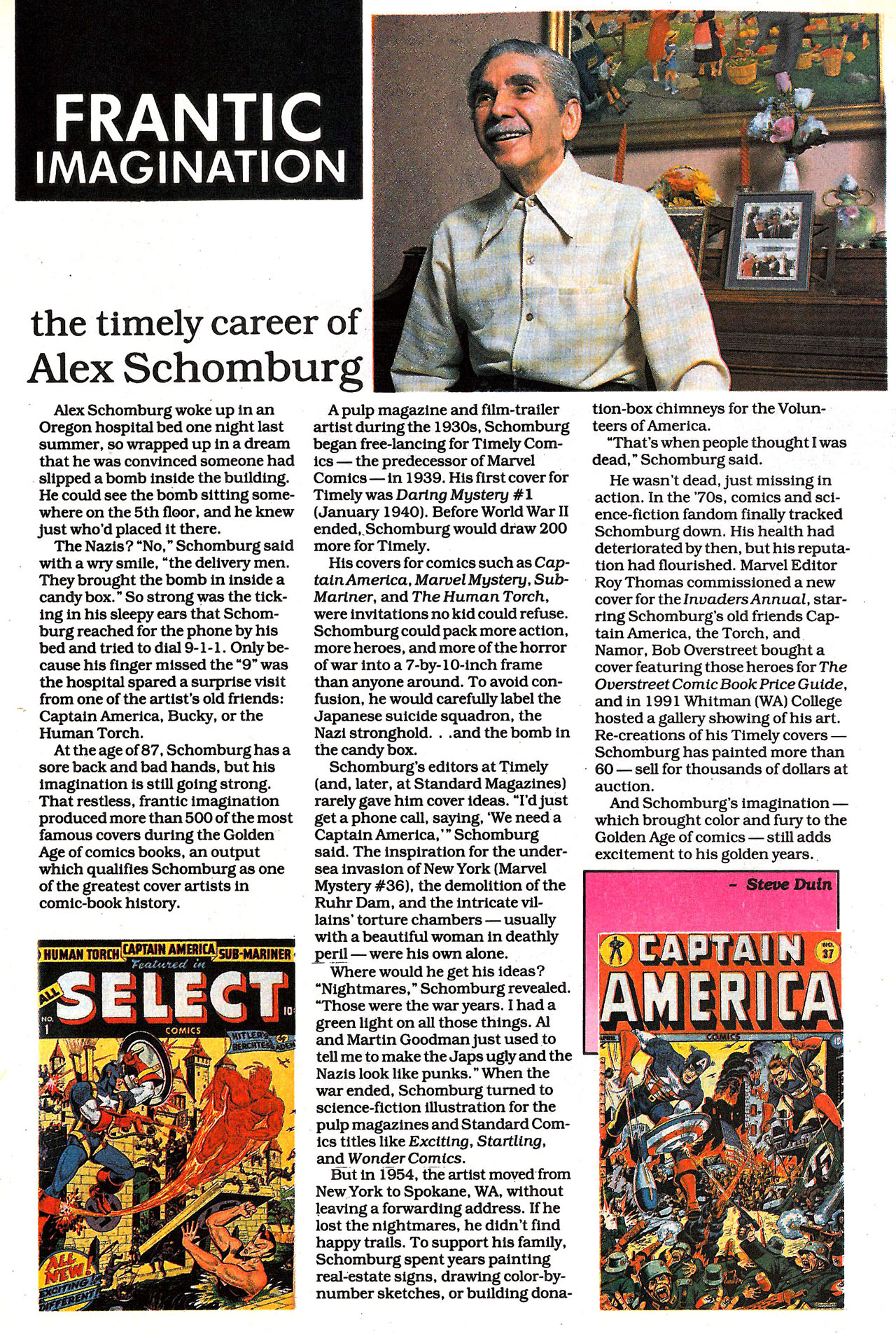 Read online Marvel Age comic -  Issue #128 - 25