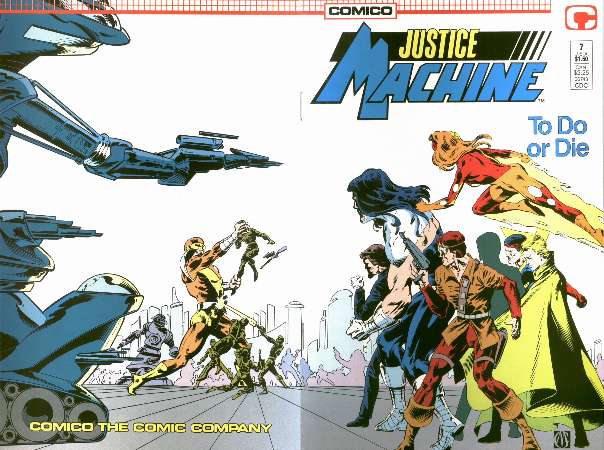 Read online Justice Machine comic -  Issue #7 - 1