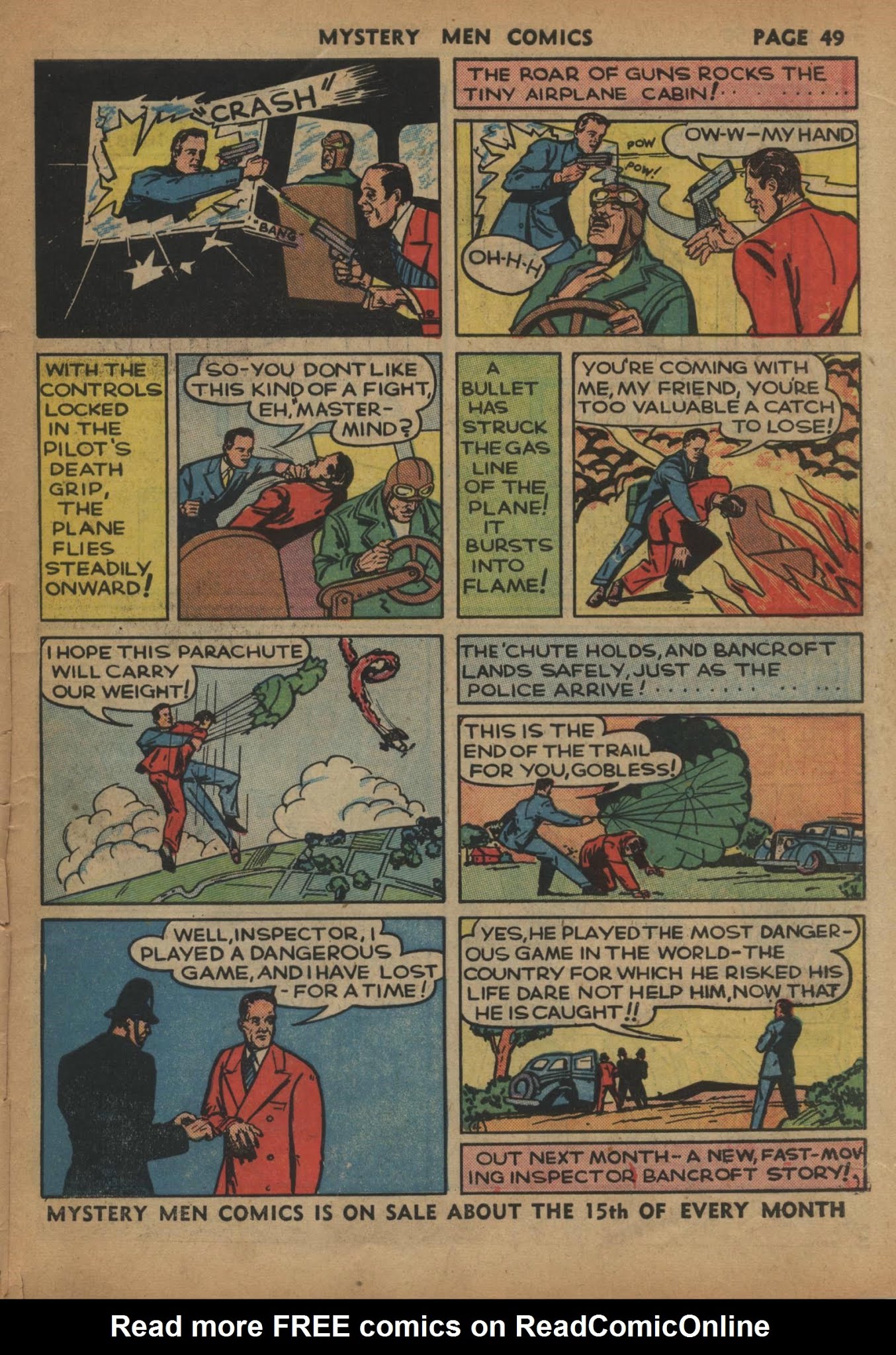Read online Mystery Men Comics comic -  Issue #5 - 51