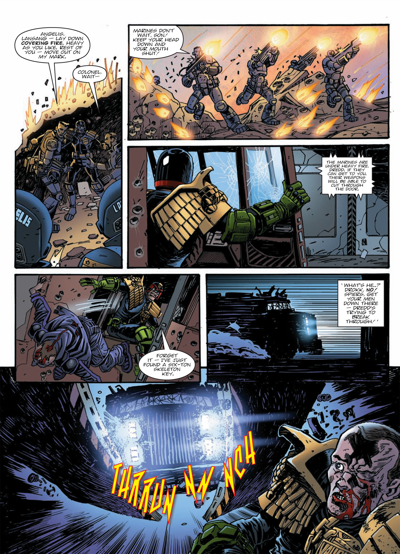 Read online Judge Dredd: Day of Chaos: Fallout comic -  Issue # TPB (Part 1) - 13