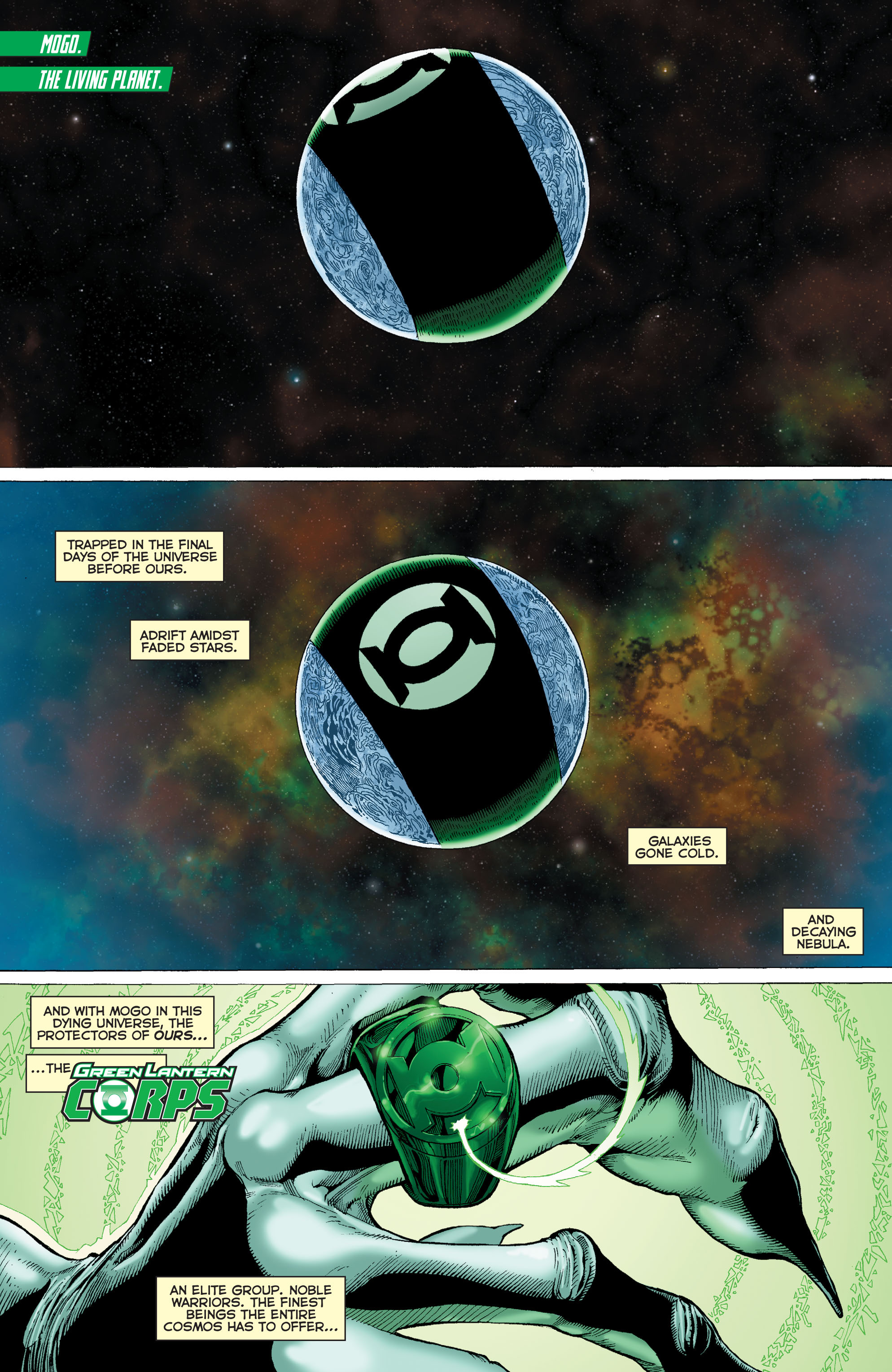 Read online Green Lantern Corps: Edge of Oblivion comic -  Issue #1 - 4