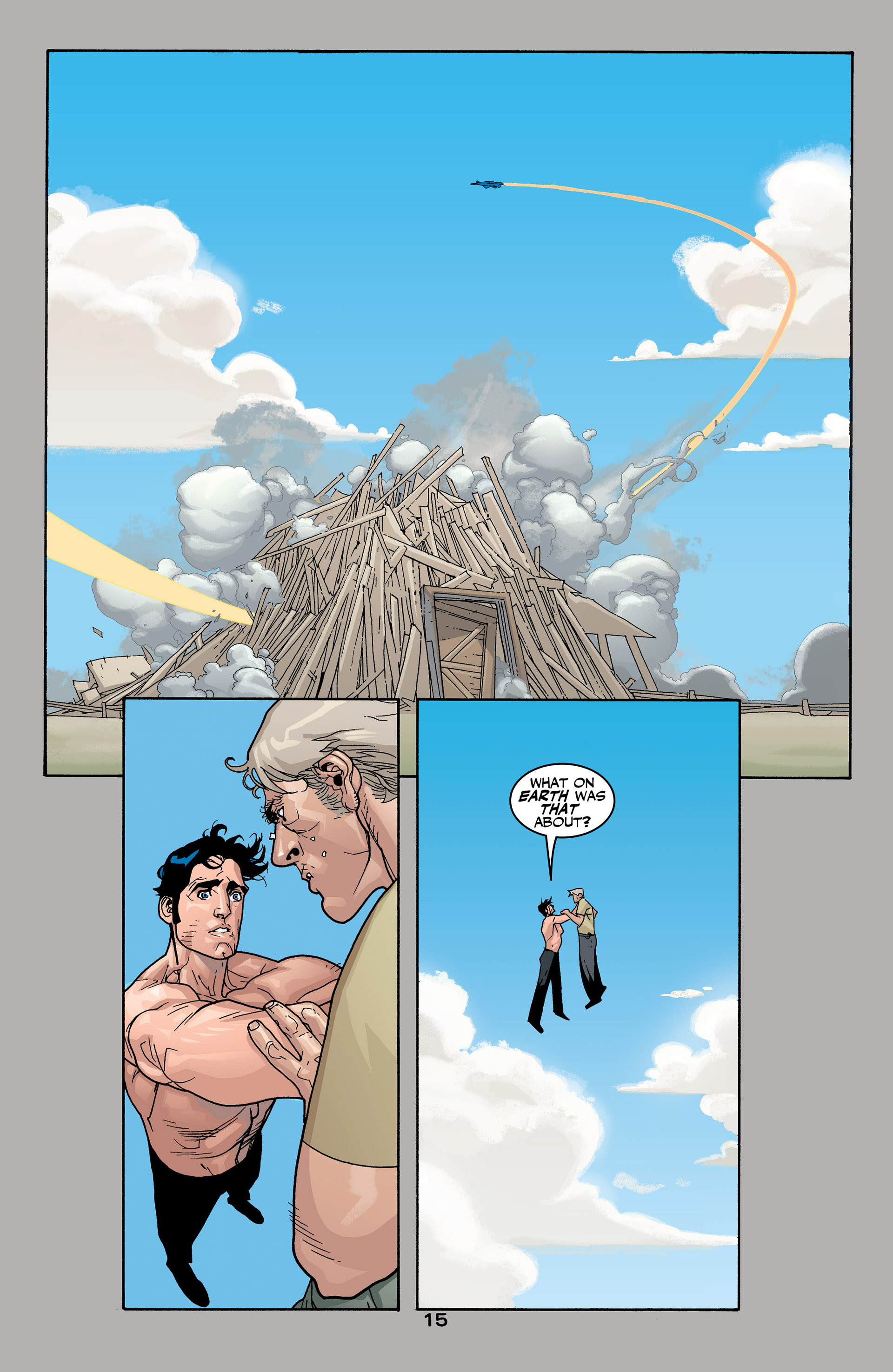 Read online Superman: Birthright (2003) comic -  Issue #3 - 15