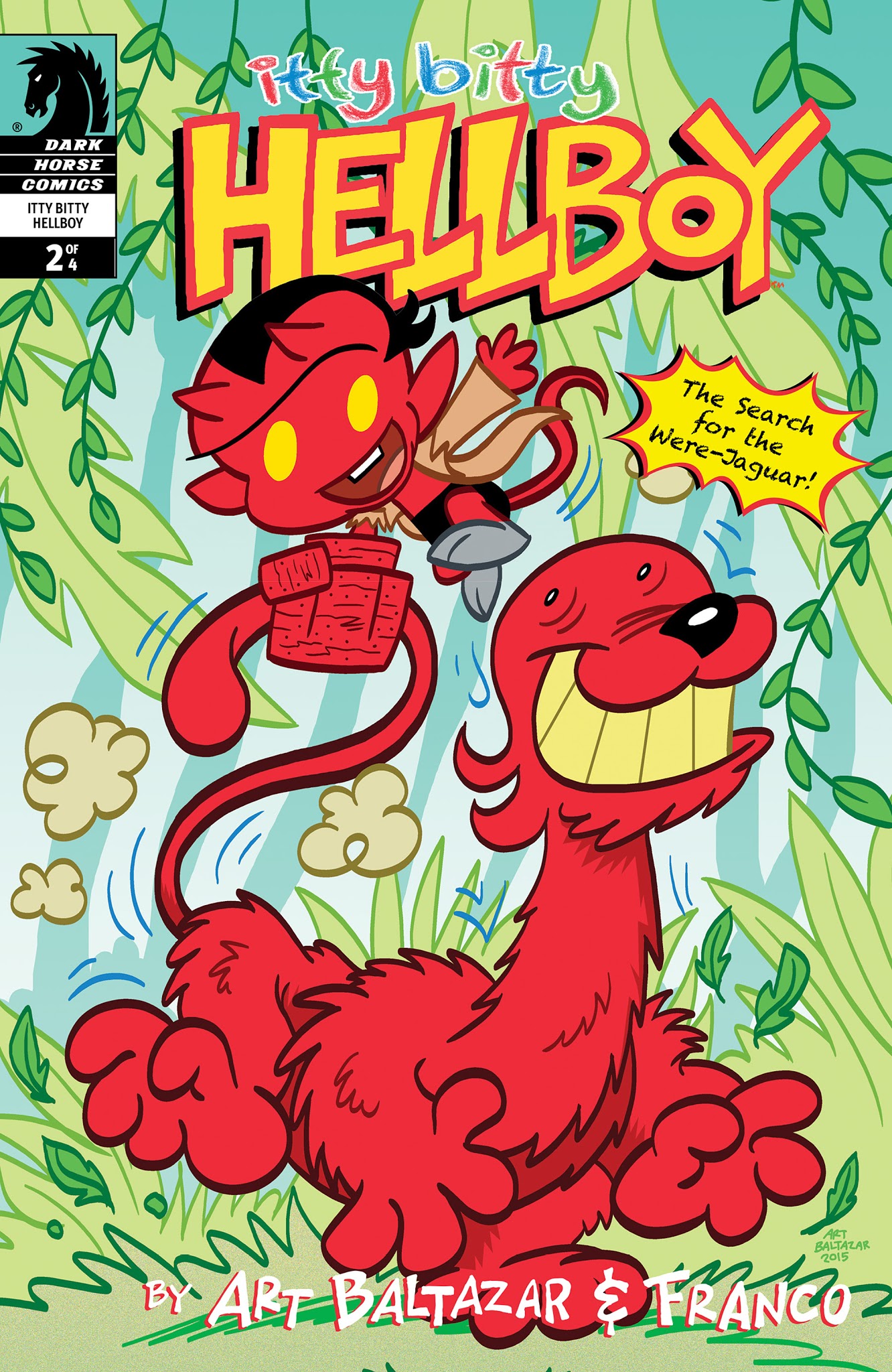 Read online Itty Bitty Hellboy: The Search for the Were-Jaguar! comic -  Issue #2 - 1