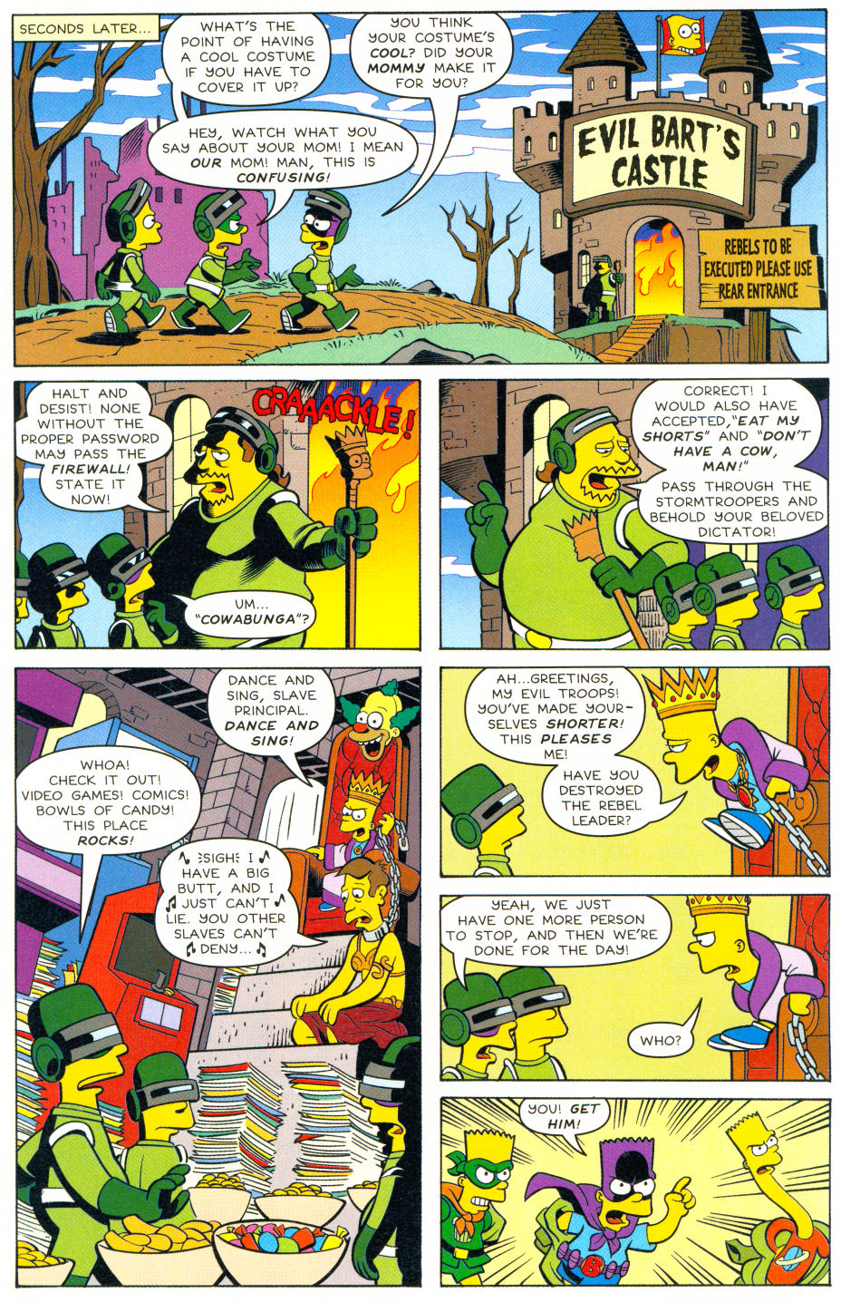 Read online Bongo Comics Presents Simpsons Super Spectacular comic -  Issue #2 - 7