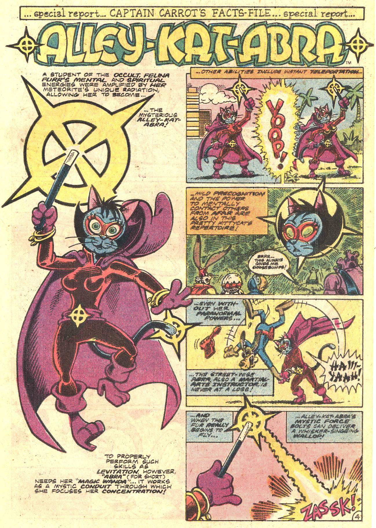 Read online Captain Carrot and His Amazing Zoo Crew! comic -  Issue #7 - 23