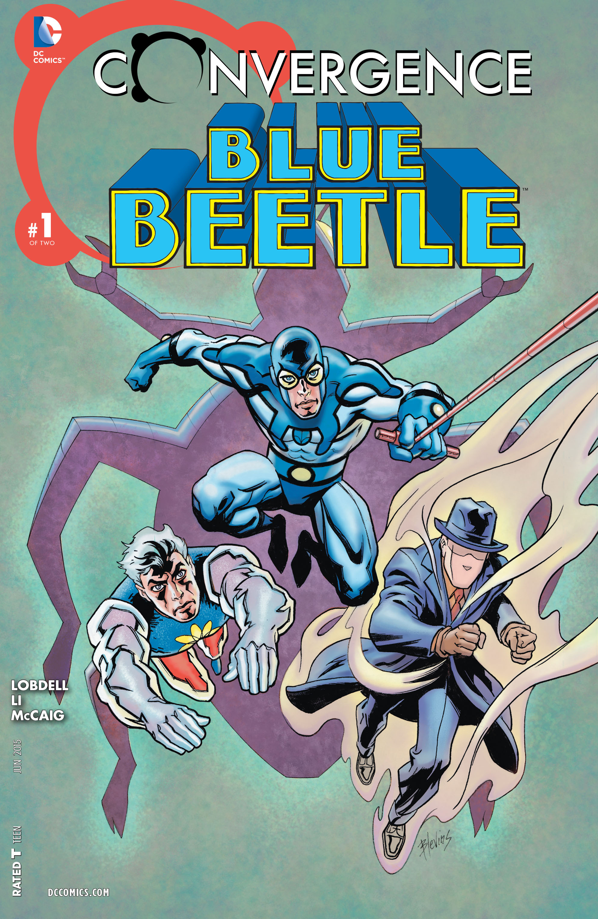 Read online Convergence Blue Beetle comic -  Issue #1 - 1