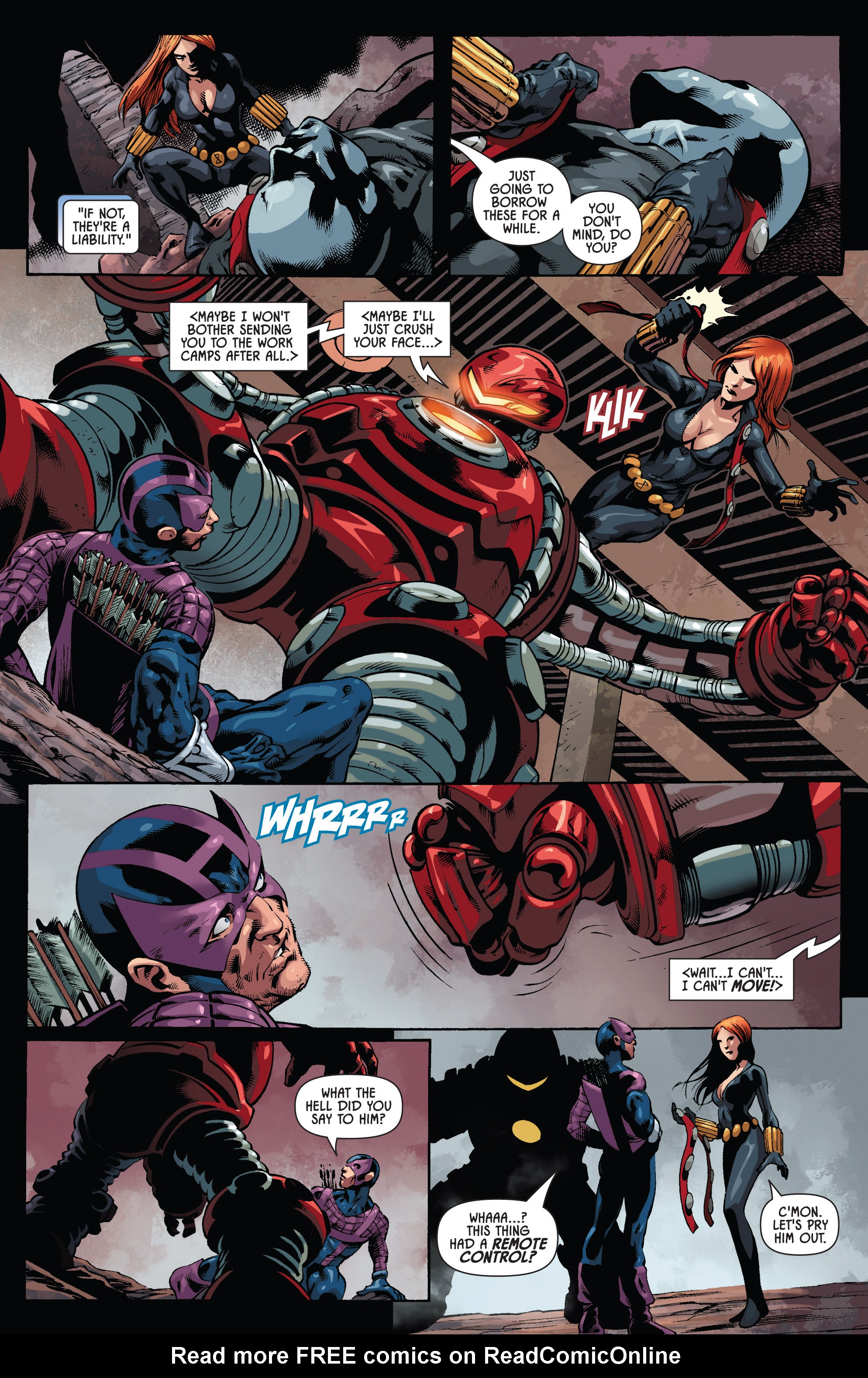 Read online Widowmaker comic -  Issue #2 - 17