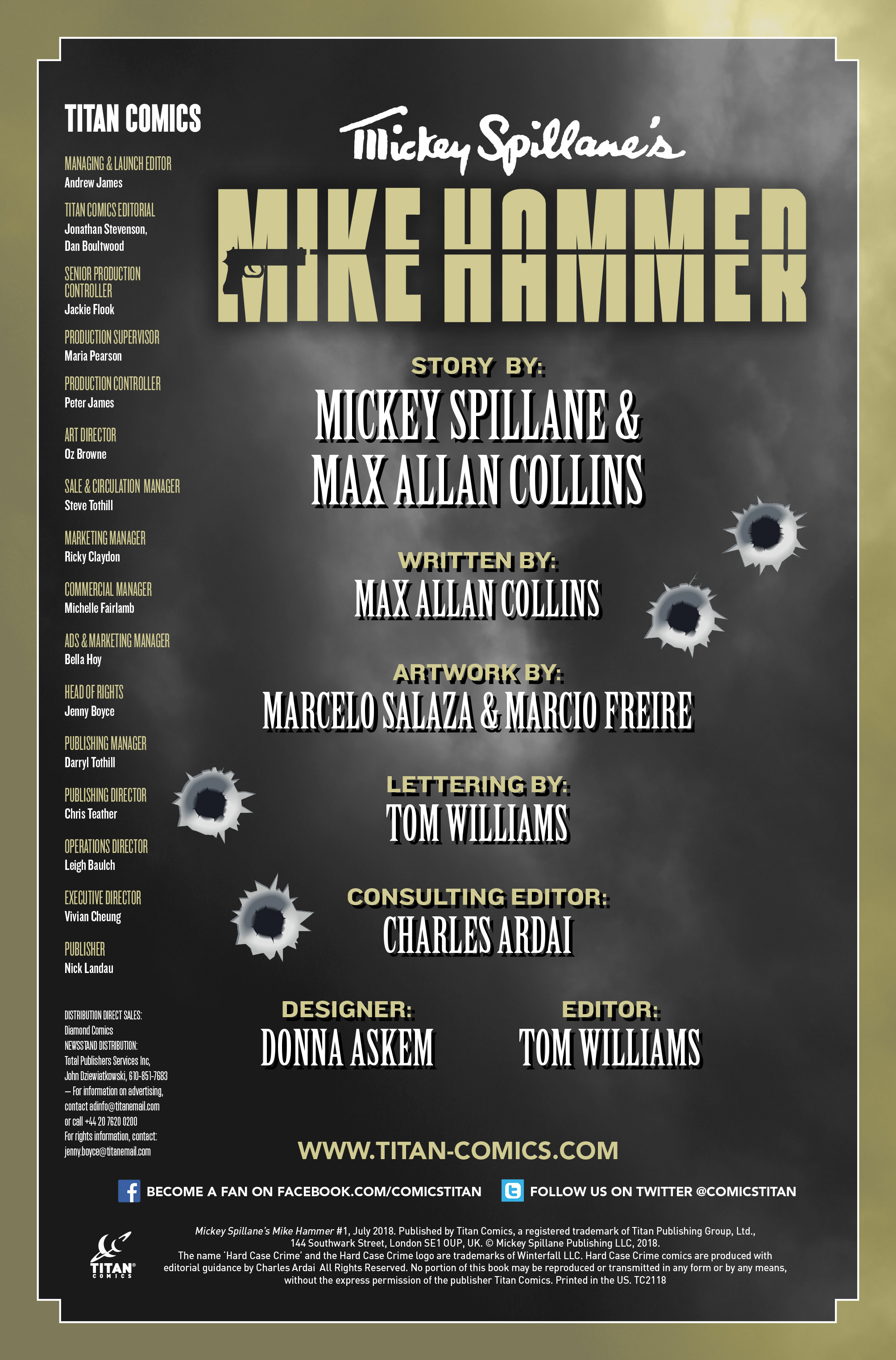 Read online Mickey Spillane's Mike Hammer comic -  Issue #1 - 4