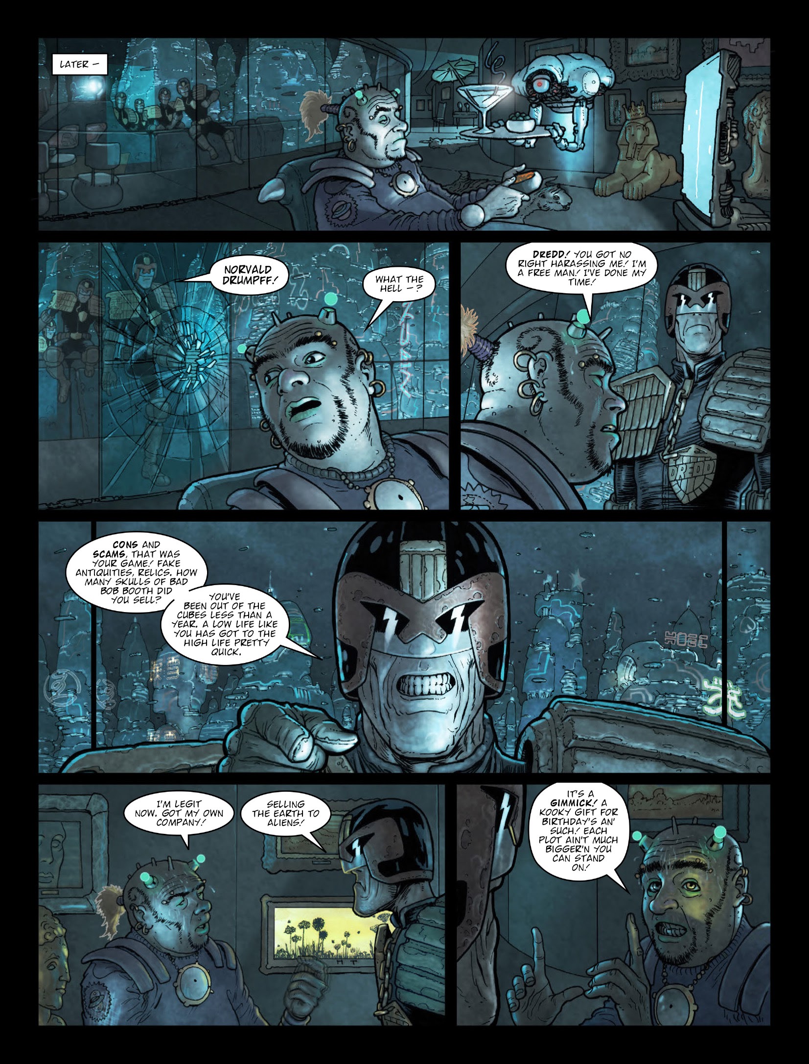 Read online Judge Dredd Megazine (Vol. 5) comic -  Issue #438 - 11