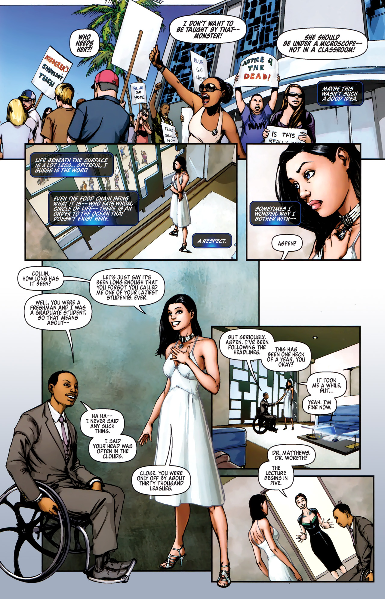Read online Michael Turner's Fathom comic -  Issue #1 - 12