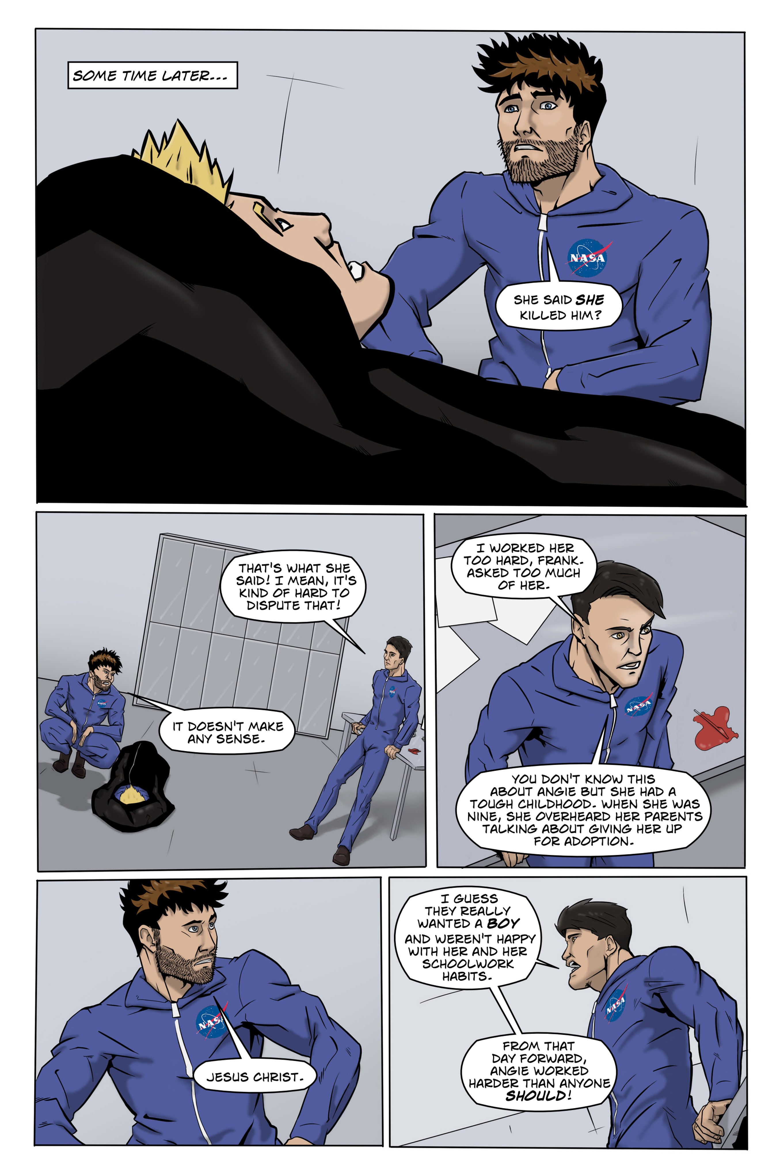 Read online Mars One comic -  Issue #3 - 6