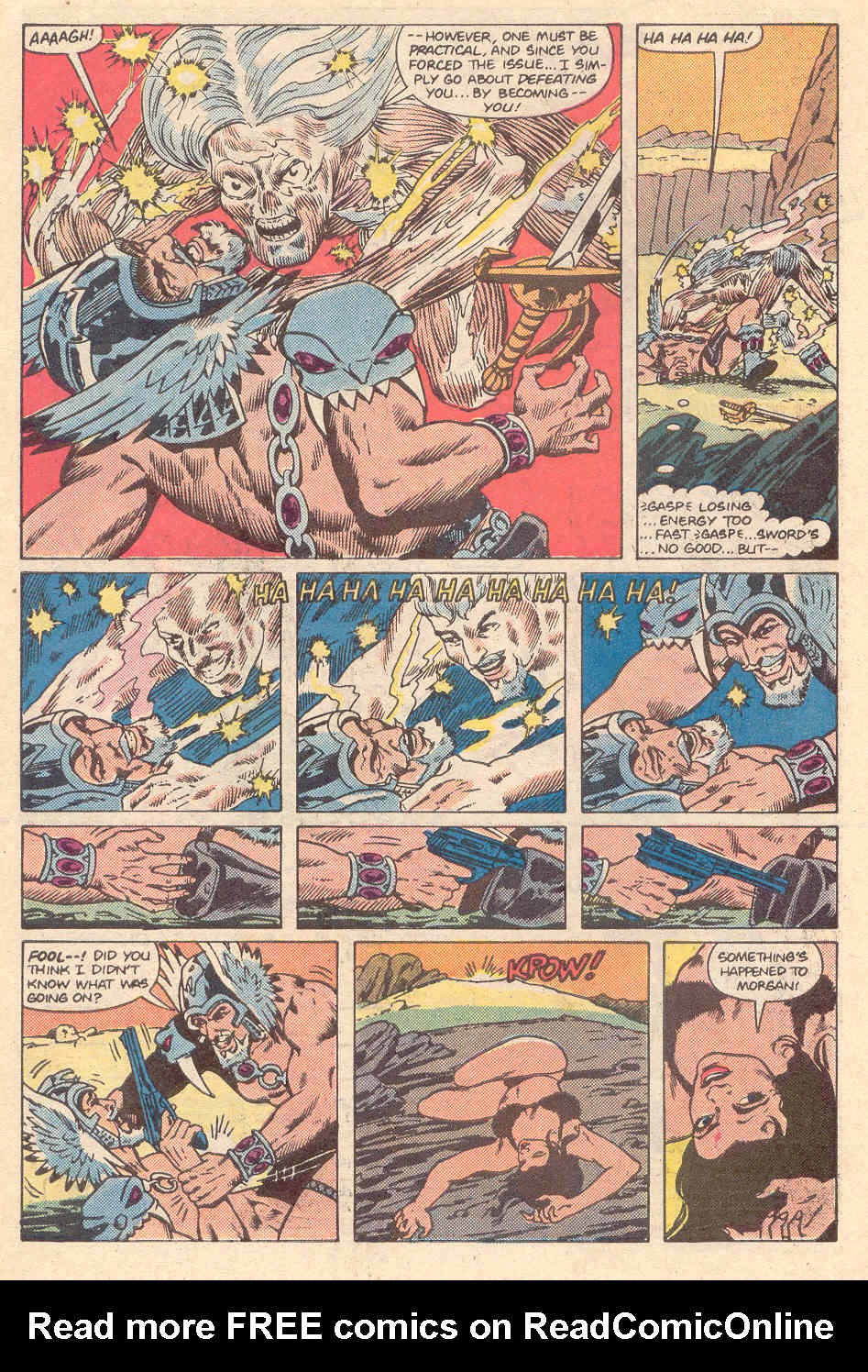Read online Warlord (1976) comic -  Issue #105 - 21