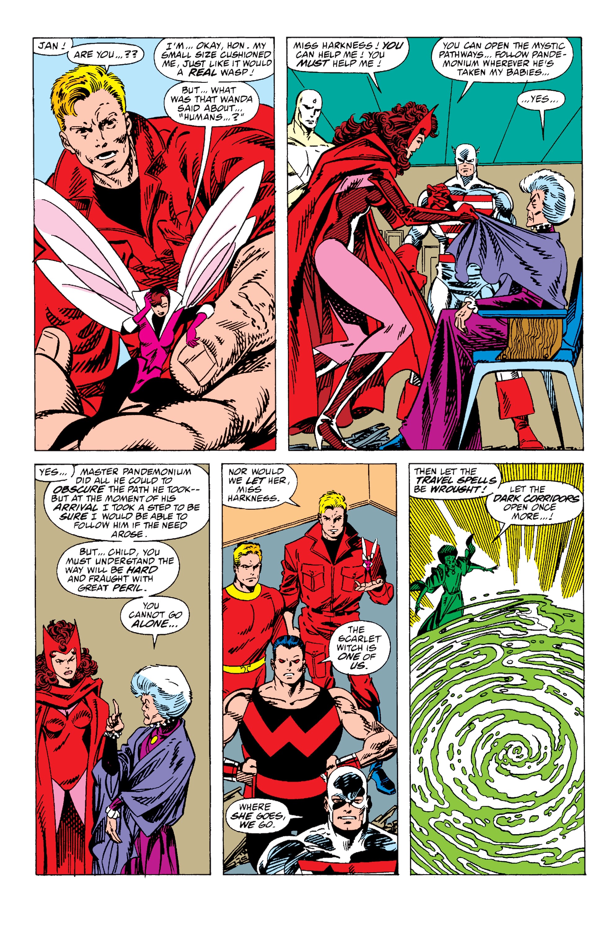 Read online Avengers West Coast Epic Collection: How The West Was Won comic -  Issue #Avengers West Coast Epic Collection Vision Quest (Part 4) - 89